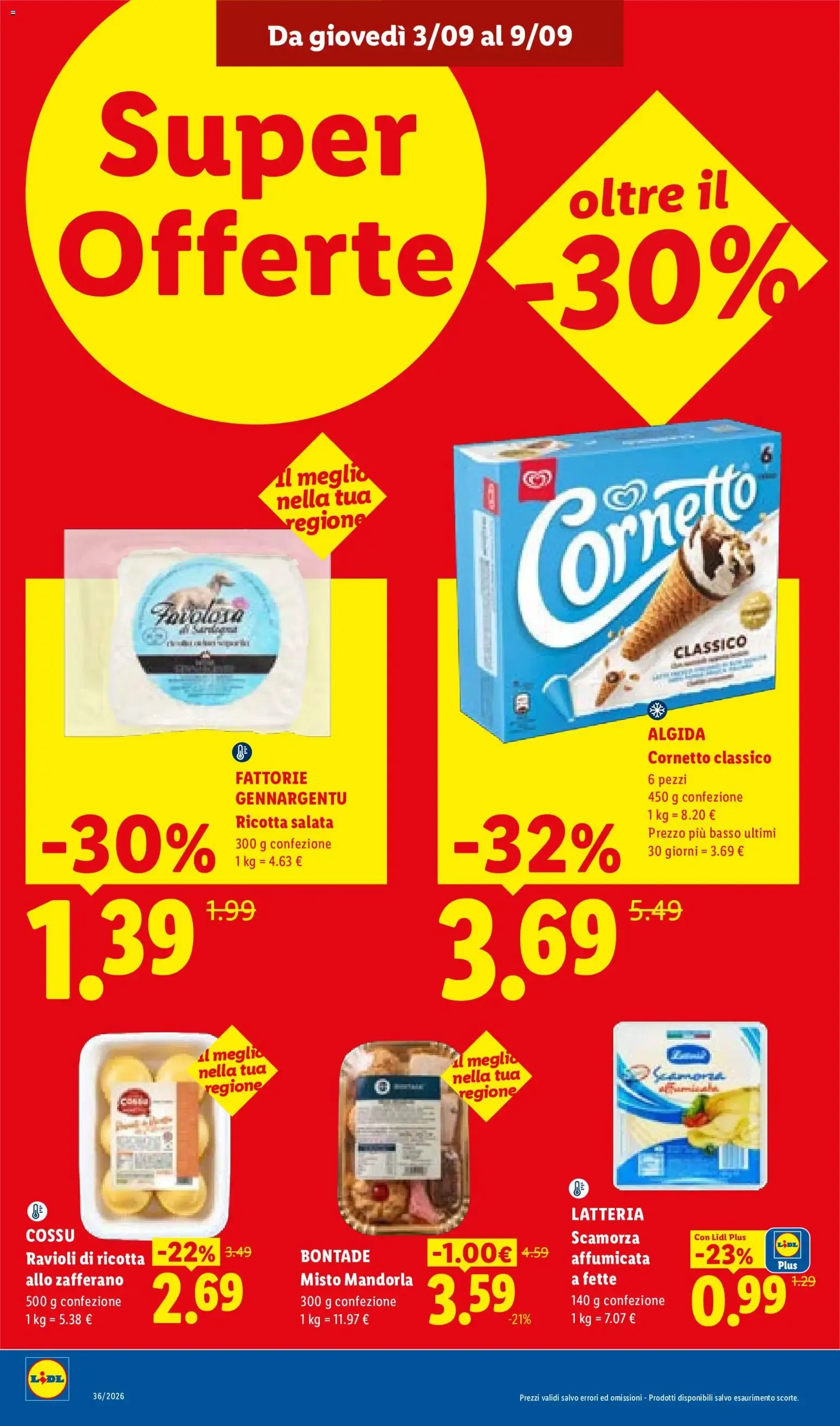 LIDL Sotto Costo da 3 settembre a 9 settembre di 2026 - Pagina del volantino 22