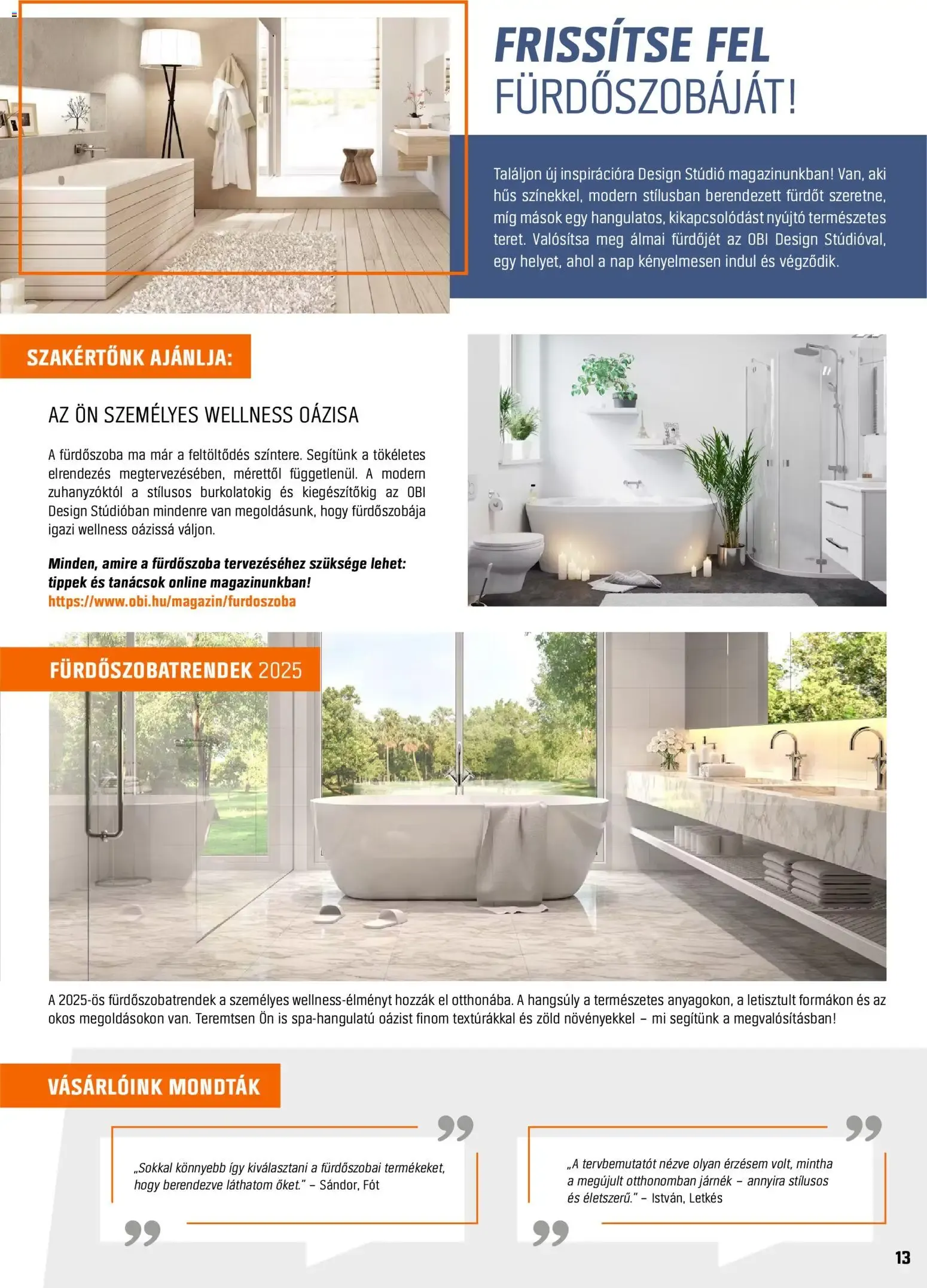 Katalógus OBI - Designstúdió magazin - 2026.02.10. -tól/töl > akció, lapozható szórólap 🛍️ február 10.-tól december 31.-ig 2026. - Oldal 13