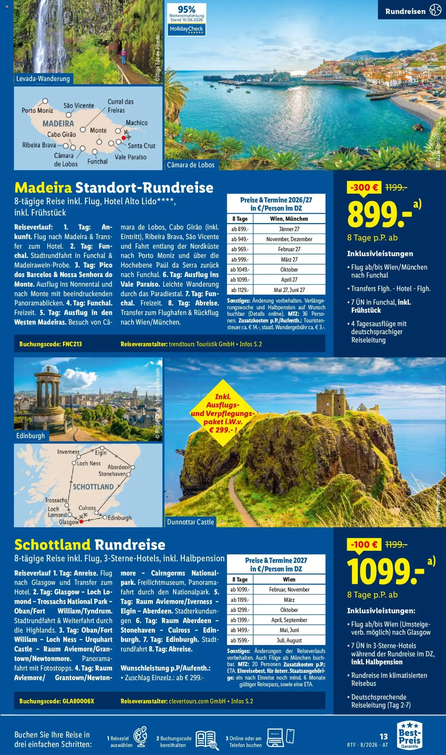 Urlaub in der Heimat buchen lohnt sich. von 12. August bis 15. September 2026 - Flugblätt seite 13