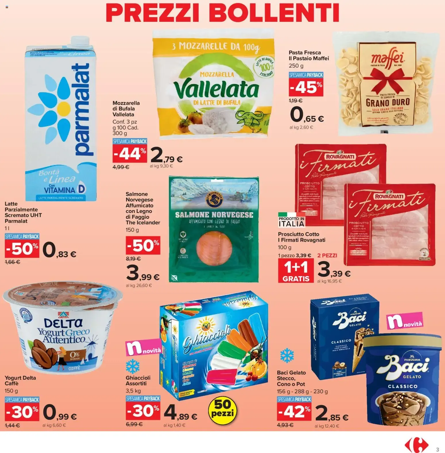 Carrefour Market: Prezzi Bollenti da 6 agosto a 19 agosto di 2026 - Pagina del volantino 3