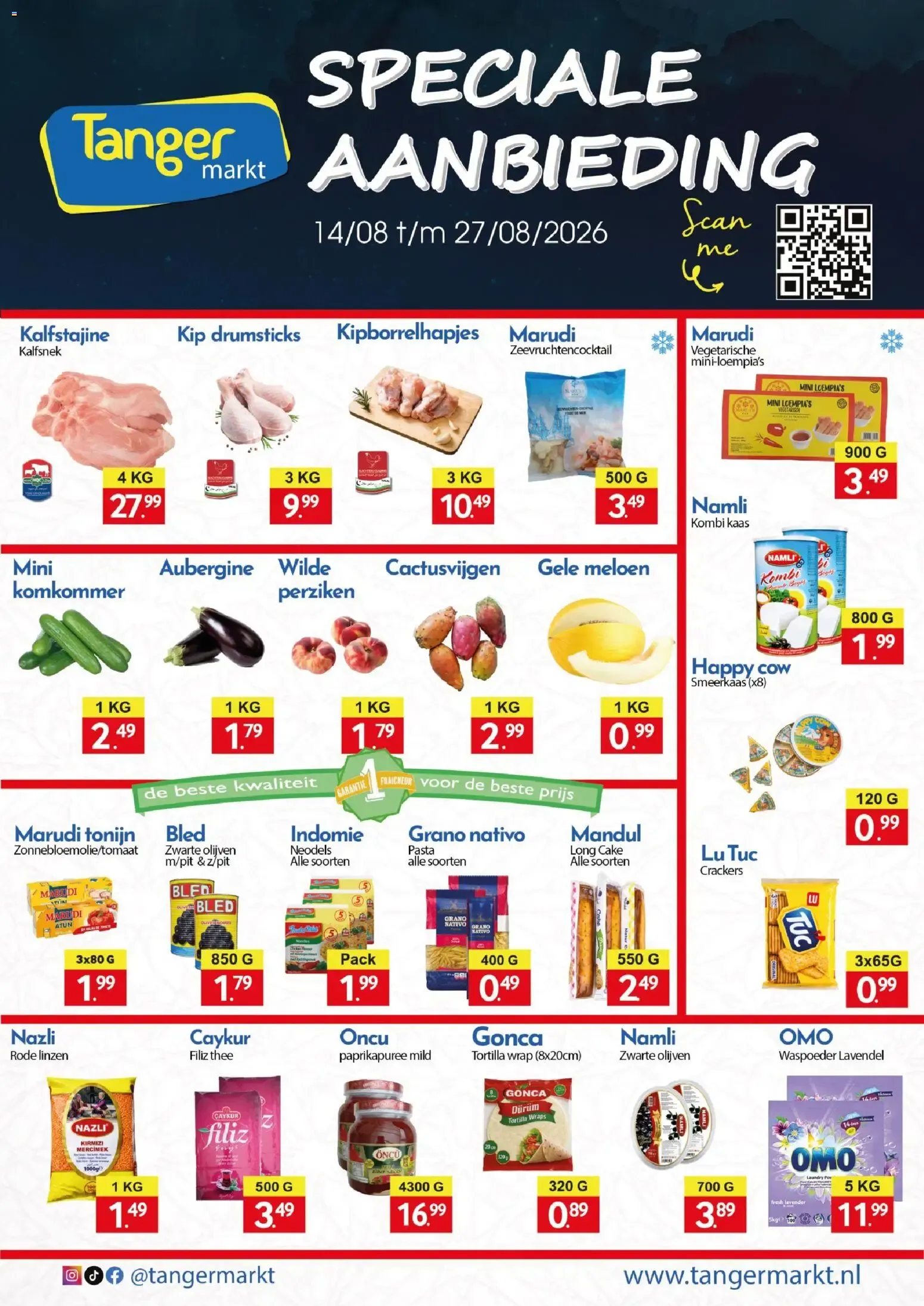 Tanger Markt Speciale Aanbieding van 14 augustus tot 27 augustus 2026 - Folder pagina 1