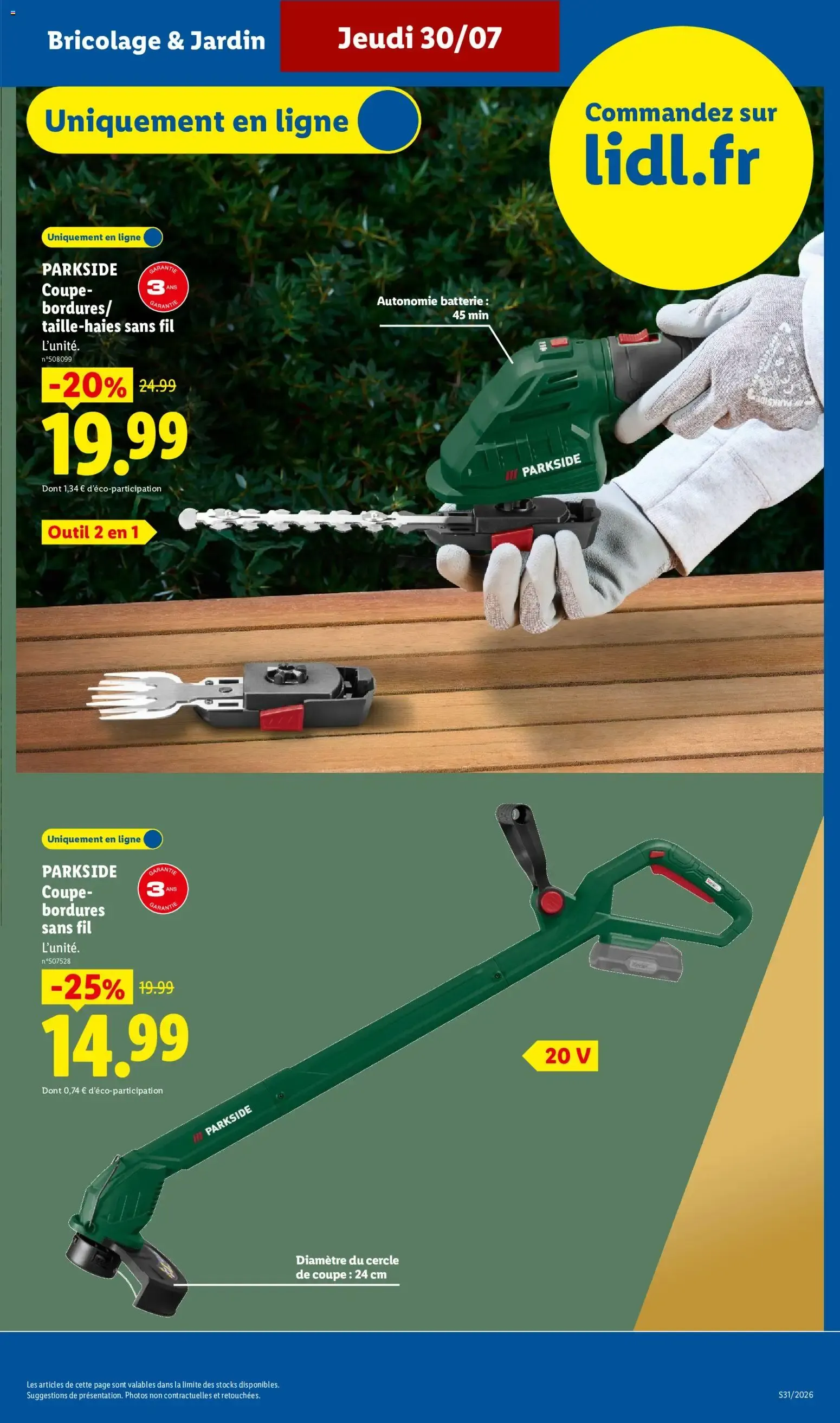 LIDL L'été des Marques du 30 juillet au 5 août 2026 - Catalogue page 7