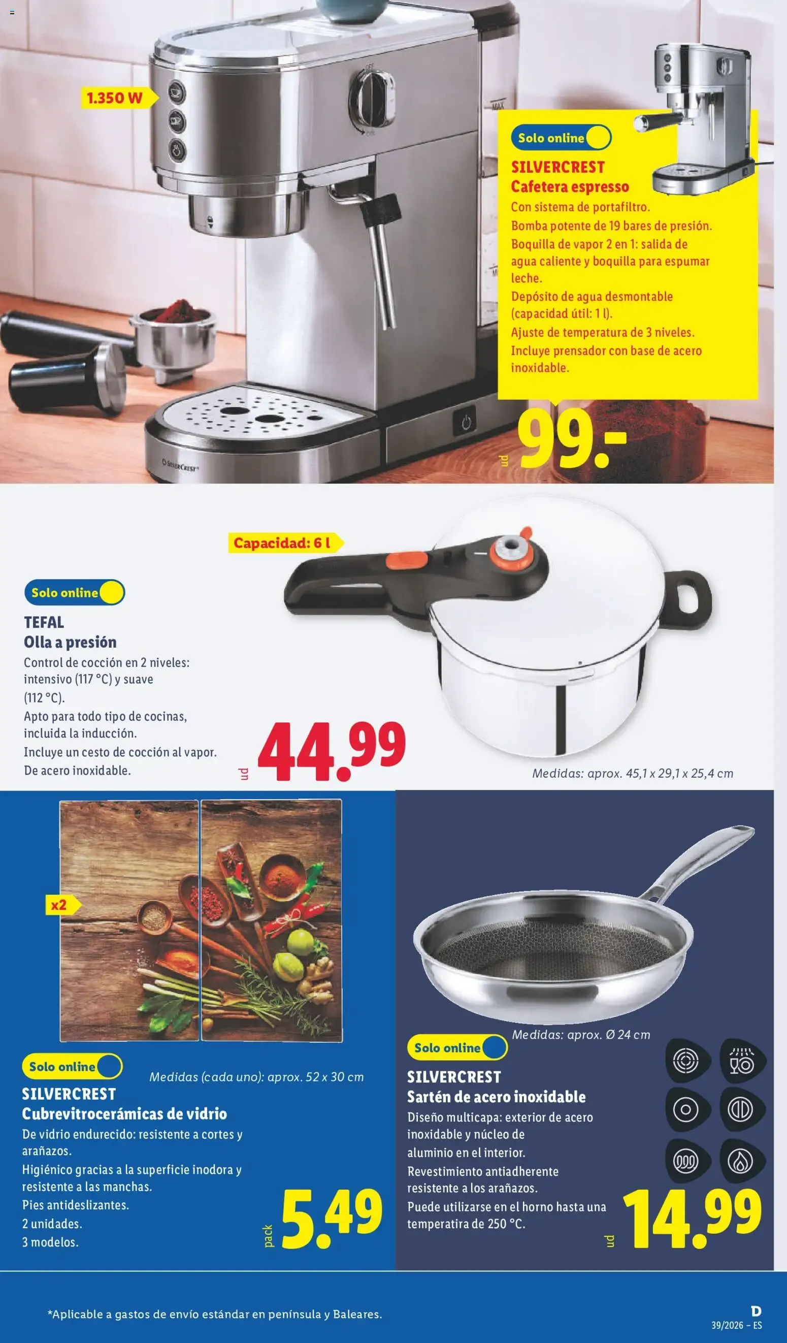 Catálogo de Lidl folleto de bazar del 21/09/2026 | Ofertas 21 de septiembre al 27 de septiembre 2026 - Página 3