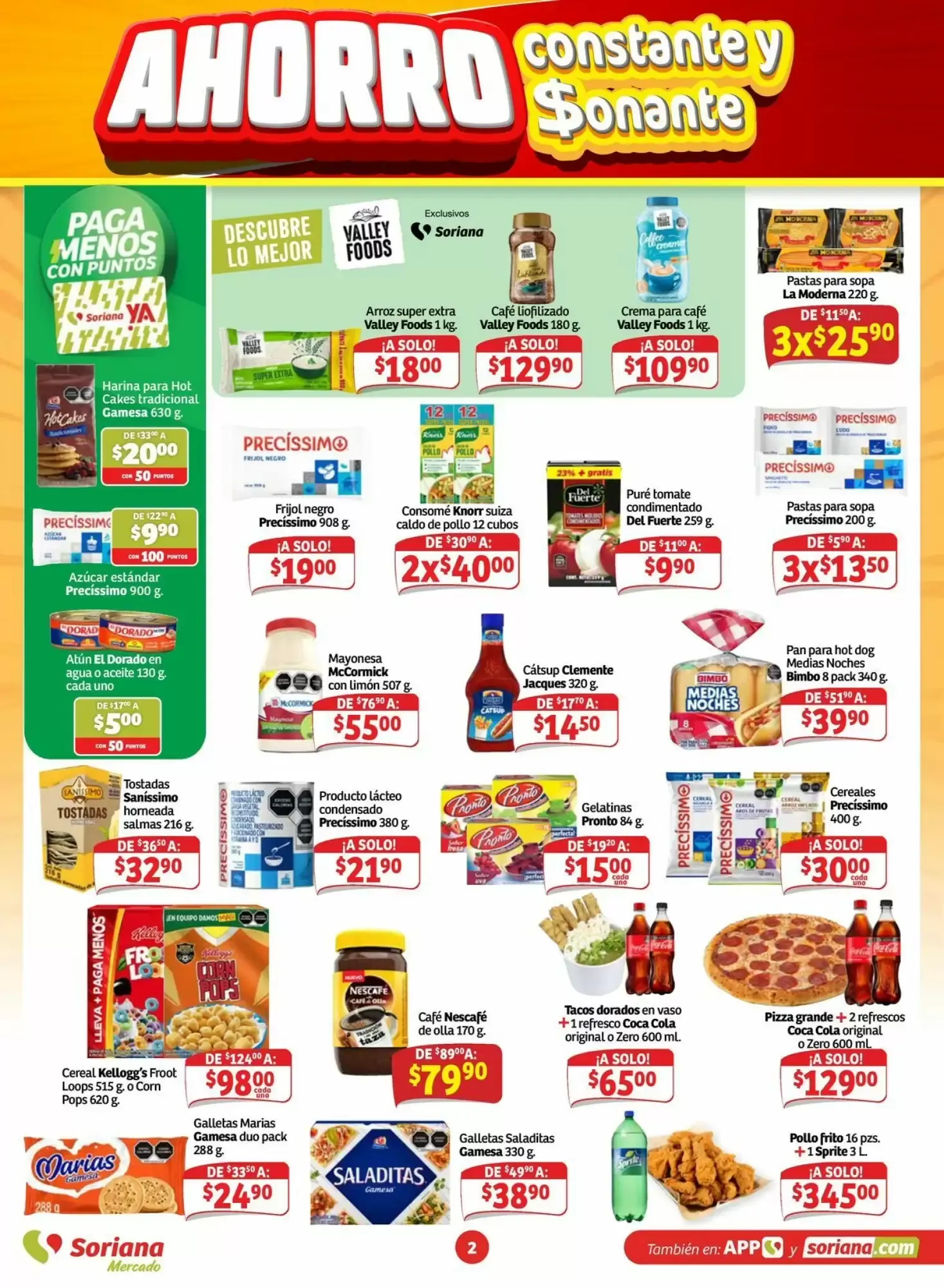 Catálogo de Folleto Soriana Mercado 2 de octubre al 8 de octubre 2026 - Pagina 2