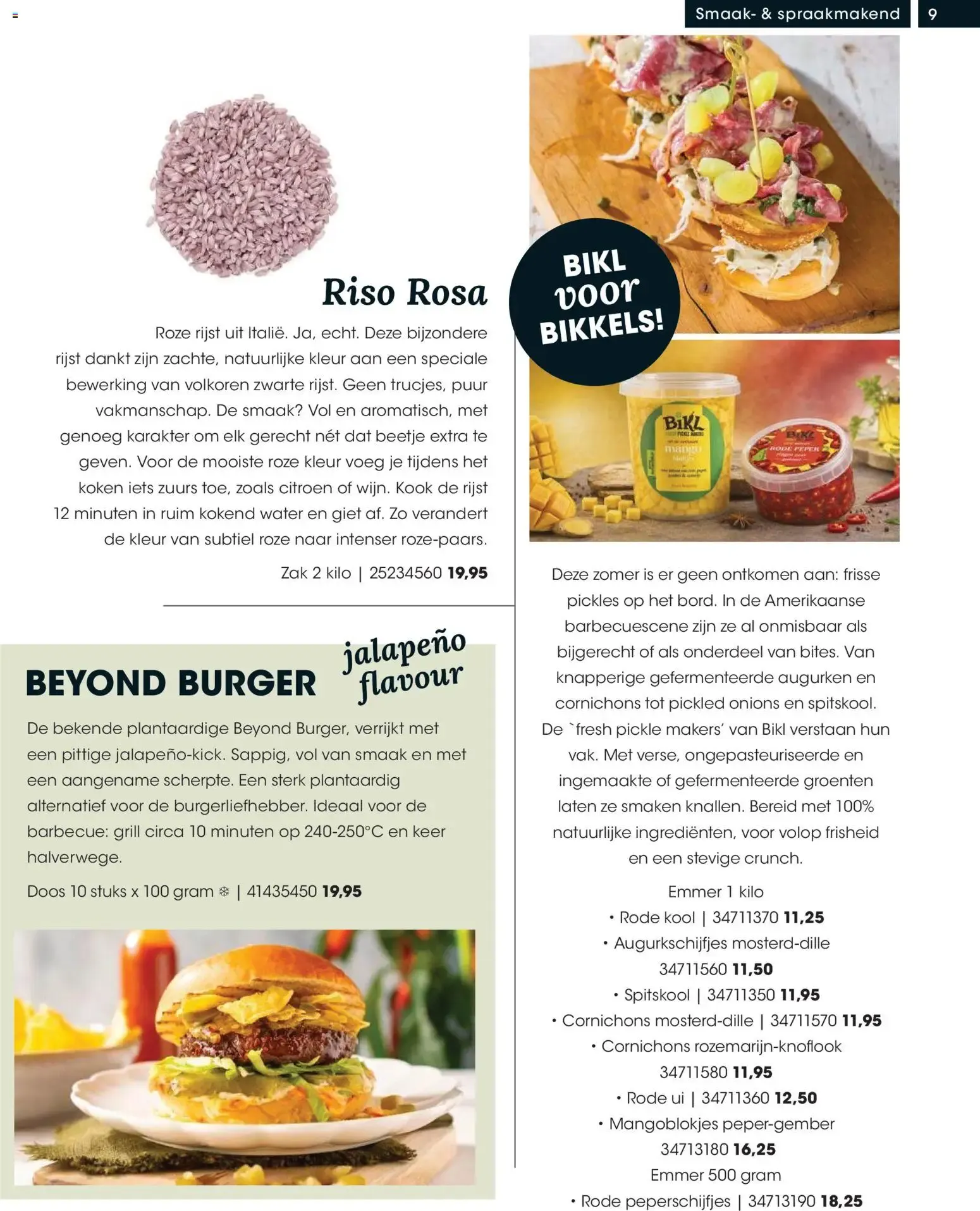 HANOS Hét Inspiratiemagazine voor de Horeca van 1 juni tot 31 juli 2026 - Folder pagina 9
