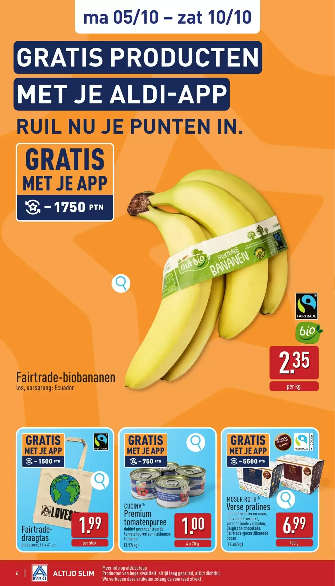 ALDI Folder: aanbiedingen van 05/10 t.e.m. 10/10 van 5 oktober tot 10 oktober 2026 - folder pagina 6