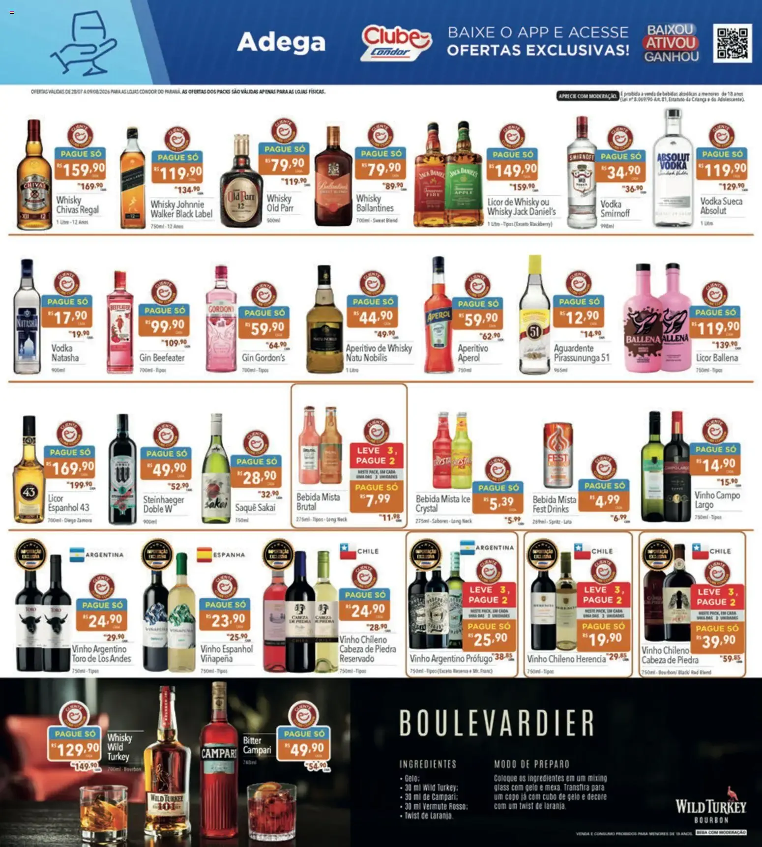 Encarte de Tabloide Condor - Dia dos Pais 28 de julho até 9 de agosto 2026 - Pagina 17