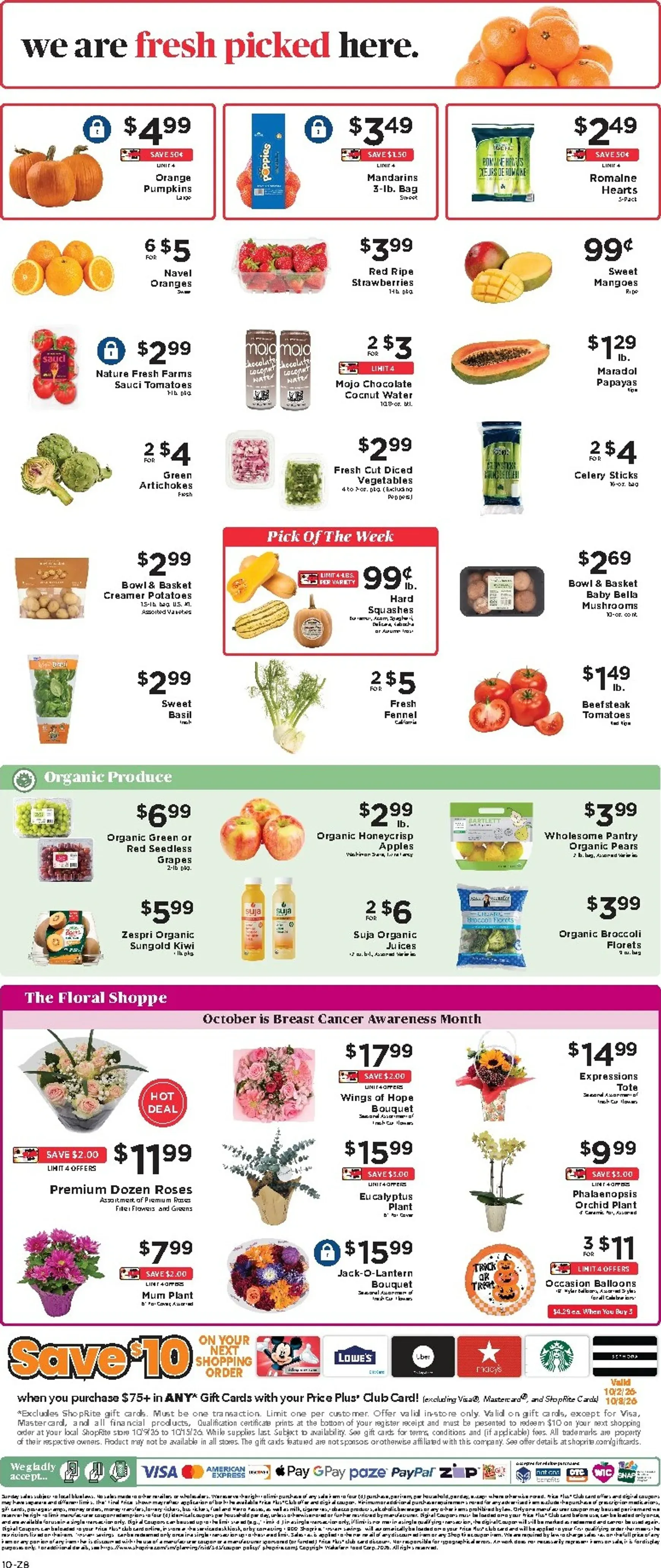 Weekly ad ShopRite: Stock Up + Save from October 2 to October 8 2026 - Page 12