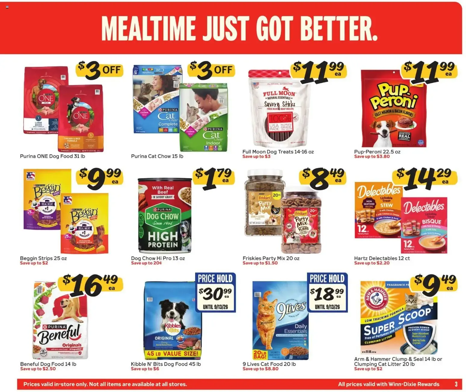 Weekly ad Winn Dixie In-Store Flyer (08/19 - 09/01 2026) - Flyer from August 19 to September 1 2026 - Page 3