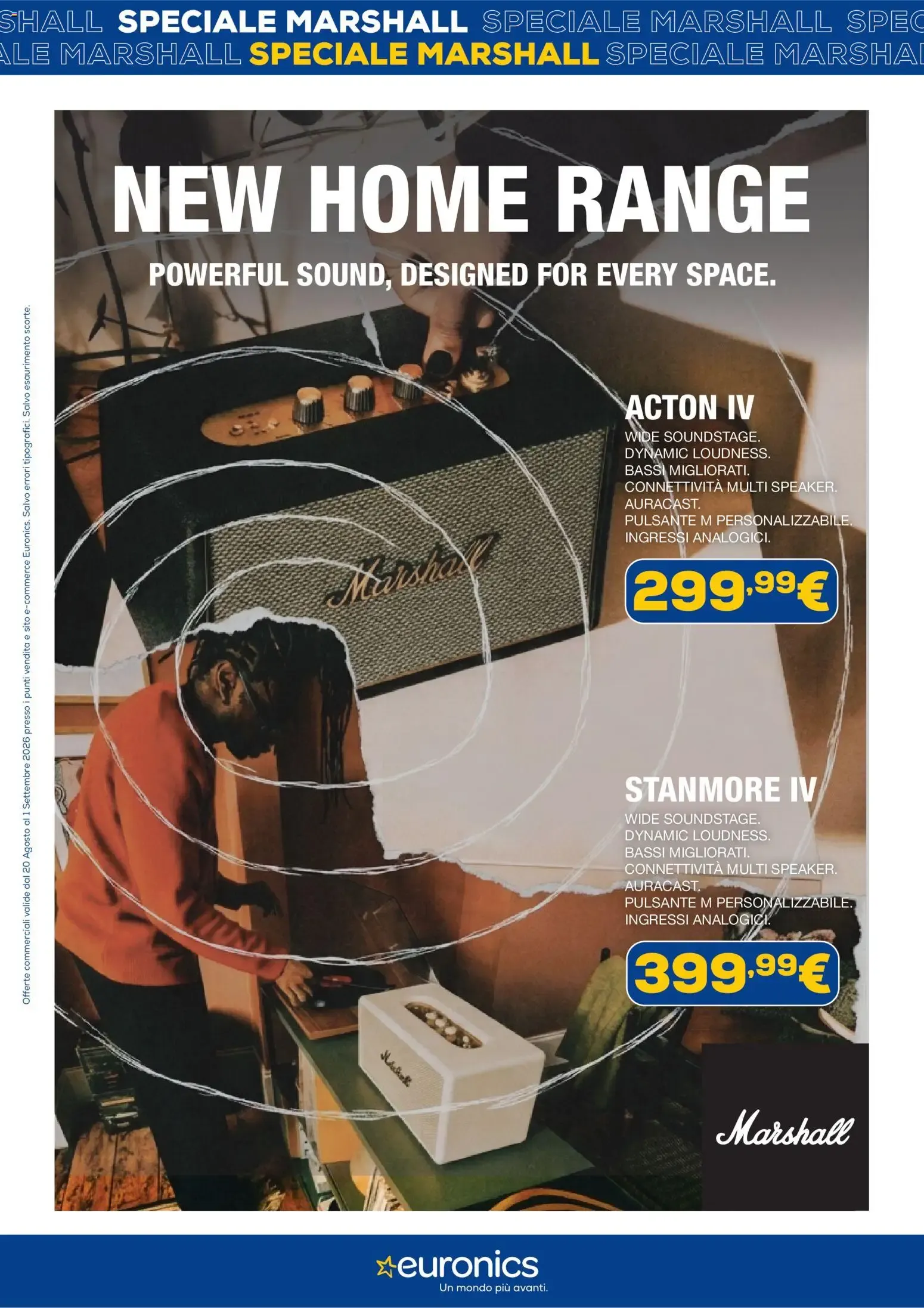 Nuovo Euronics volantino Marshall dal 20/08/2026 > offerte anteprima 🛍️ da 20 agosto a 1 settembre di 2026 - Pagina del volantino 2