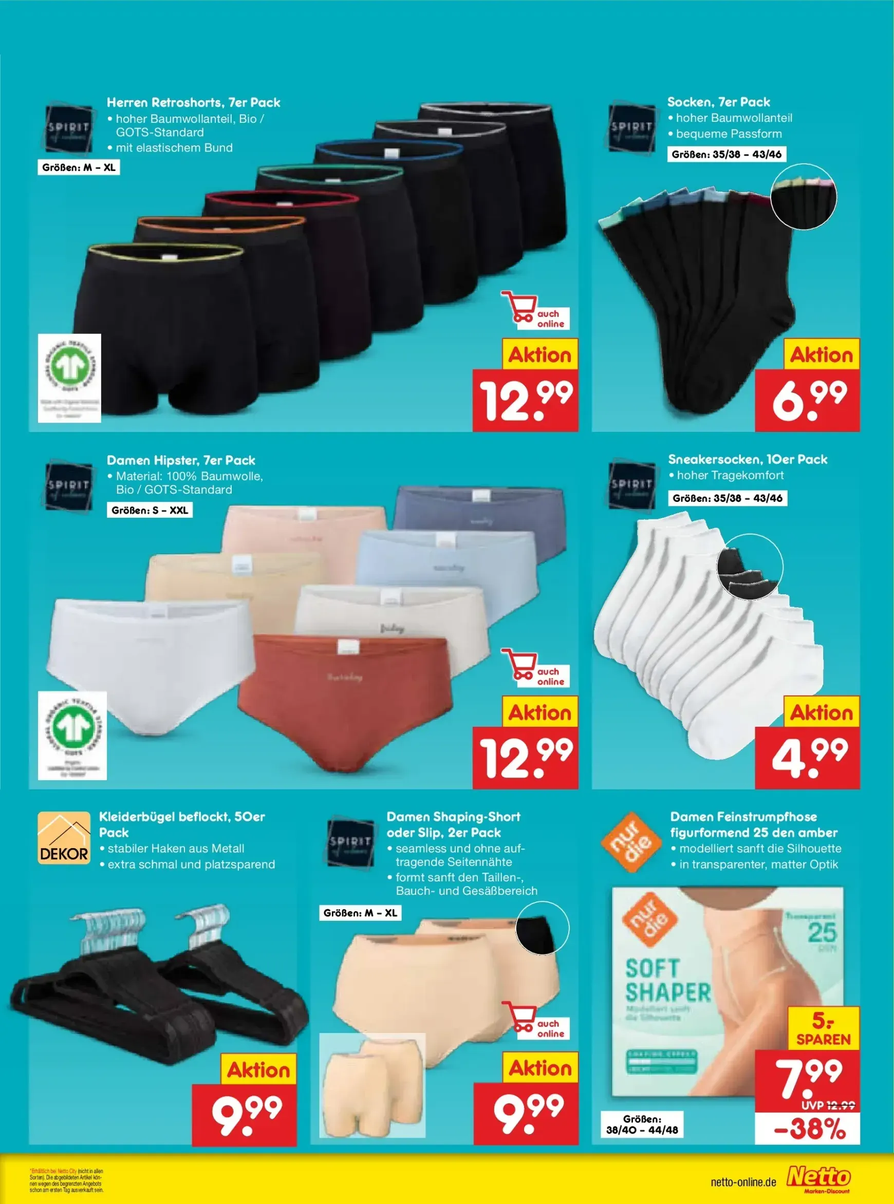 Netto Marken Discount - Super Wochenende Prospekt – von Donnerstag 06.08.2026 bis Samstag 08.08.2026 von 6. August bis 8. August 2026 - Prospekt seite 42