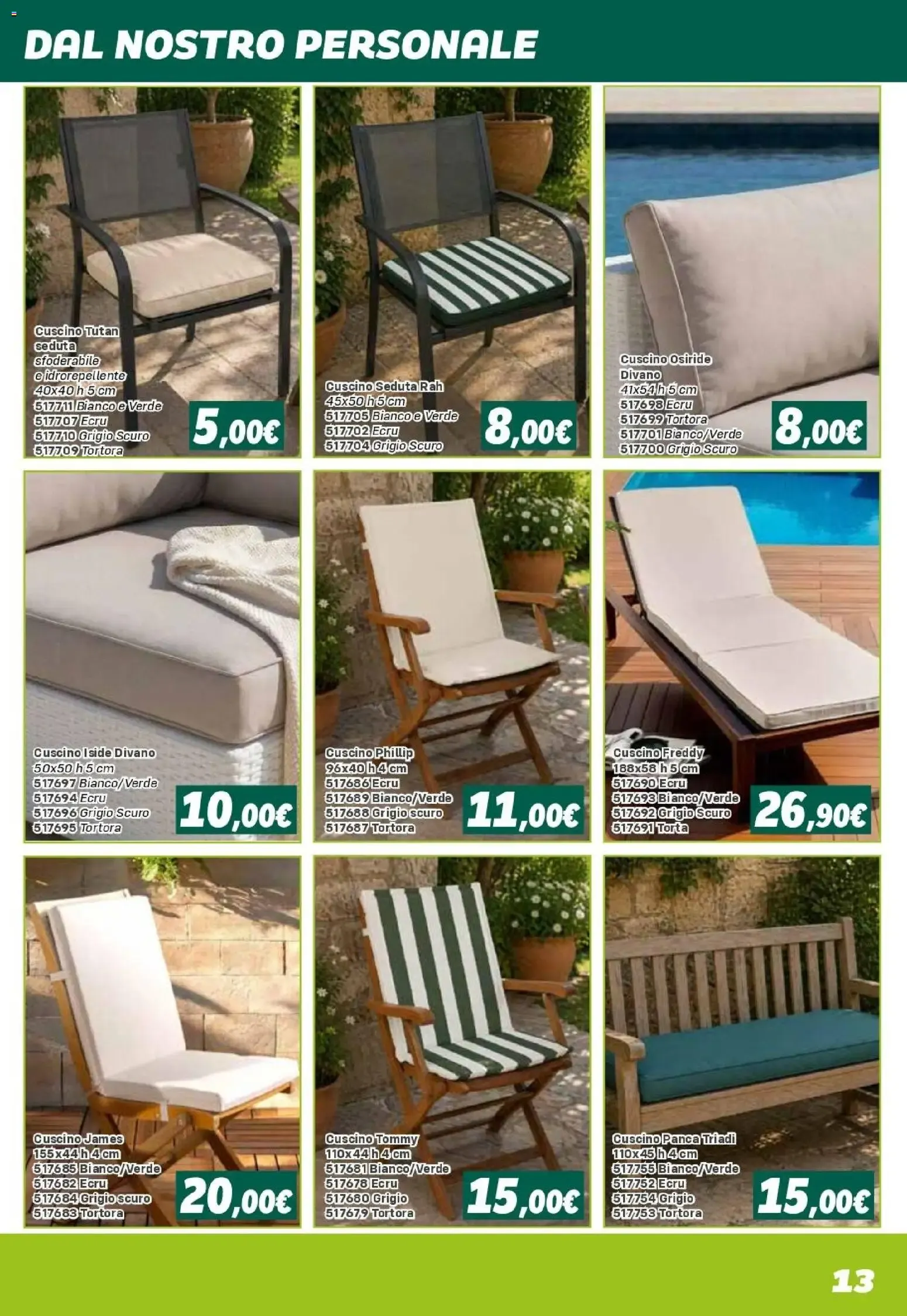 Orizzonte ARREDO GIARDINO CATALOGO 2026 da 24 aprile a 27 settembre di 2026 - Pagina del volantino 13