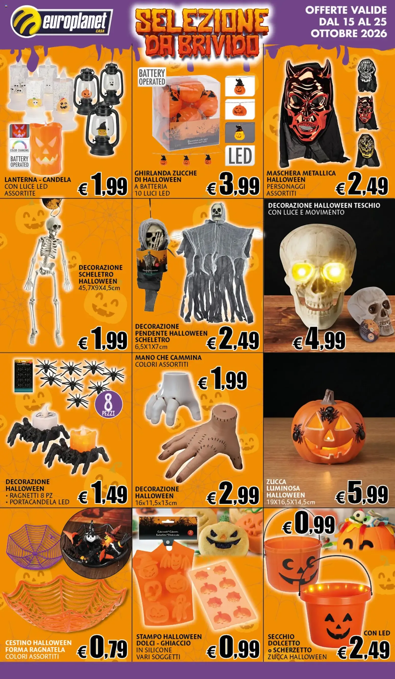 Offerte Europlanet Casa da 15 ottobre a 25 ottobre di 2026 - Pagina del volantino 15