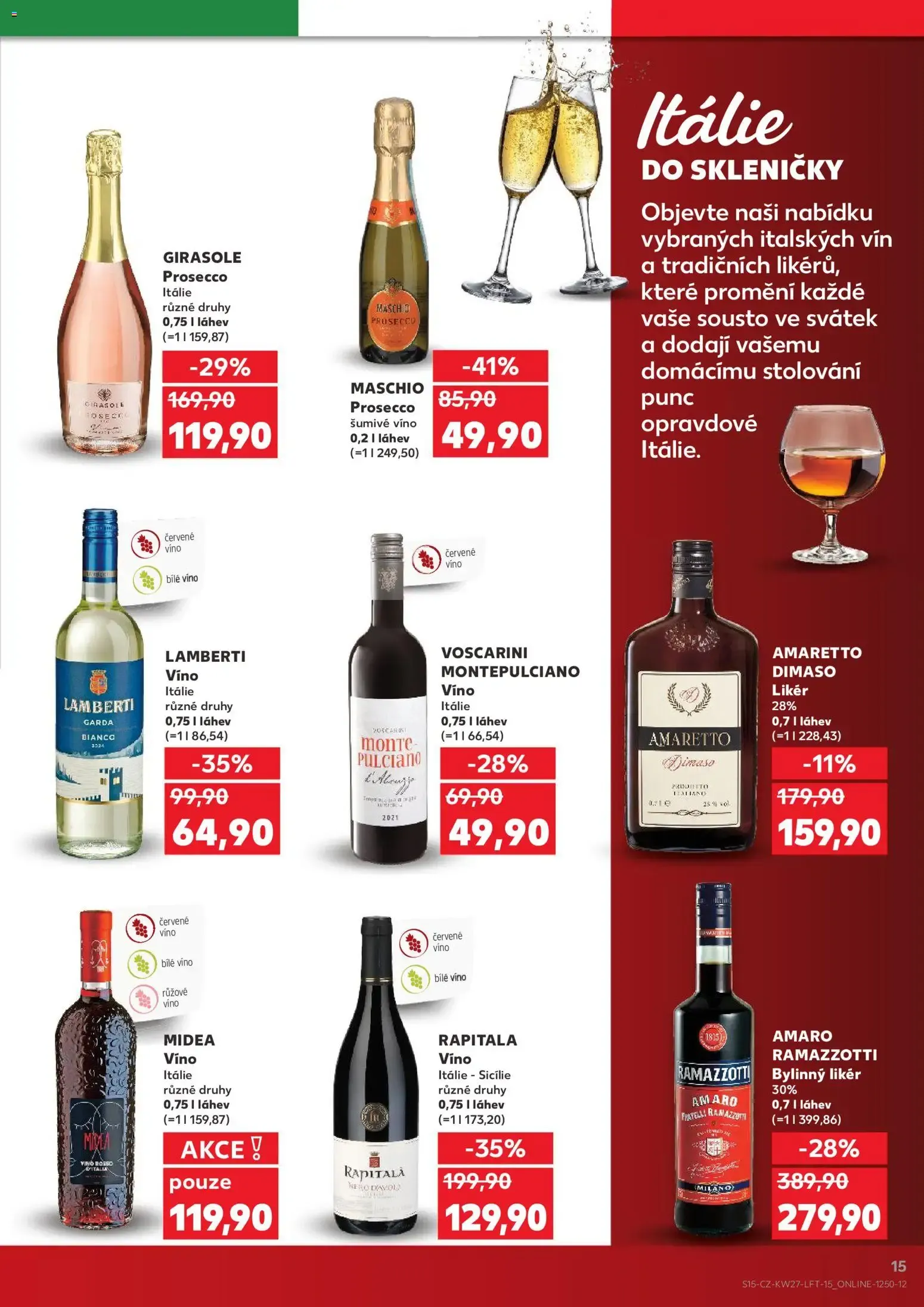 Kaufland: Letní osvěžení za skvělé ceny! (Platnost letáku od středy 1.7. do úterý 7.7.2026) - 1. července 7. července 2026 - Page 15