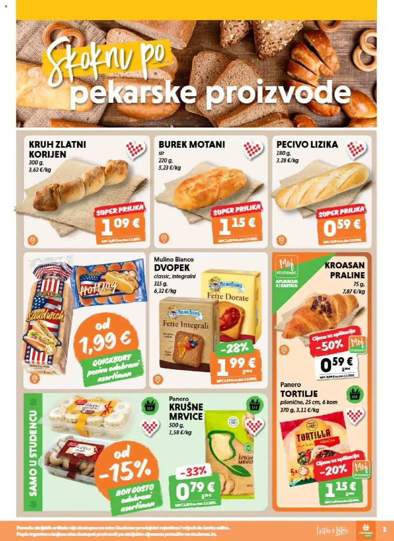 Katalog Studenac Katalog novi od 12.08.2026 na listanje > letak digitalni od 12. kolovoza do 25. kolovoza 2026. - Pregled Stranica 3