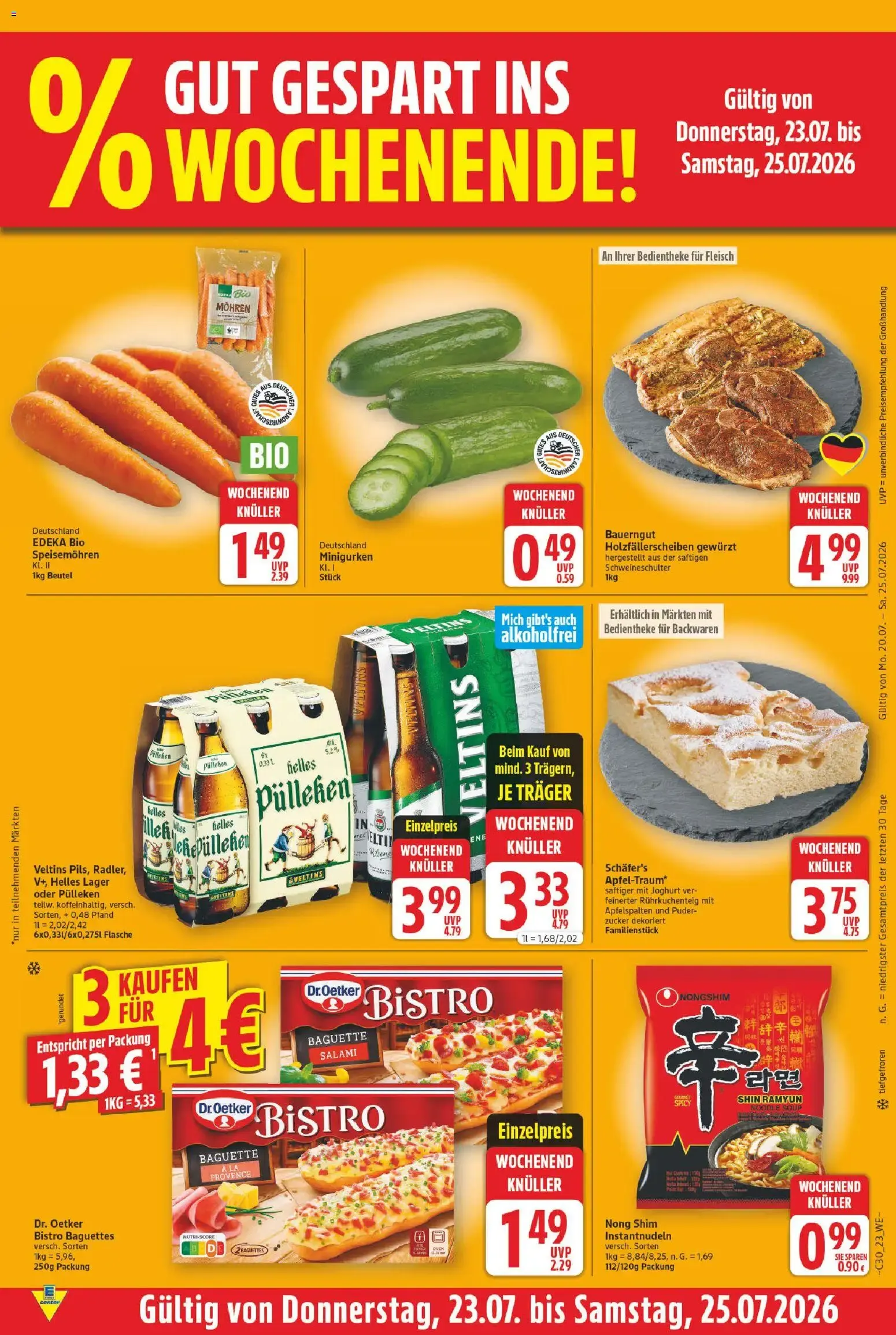 Edeka Center Prospekt von 20. Juli bis 25. Juli 2026 - Prospekt seite 29