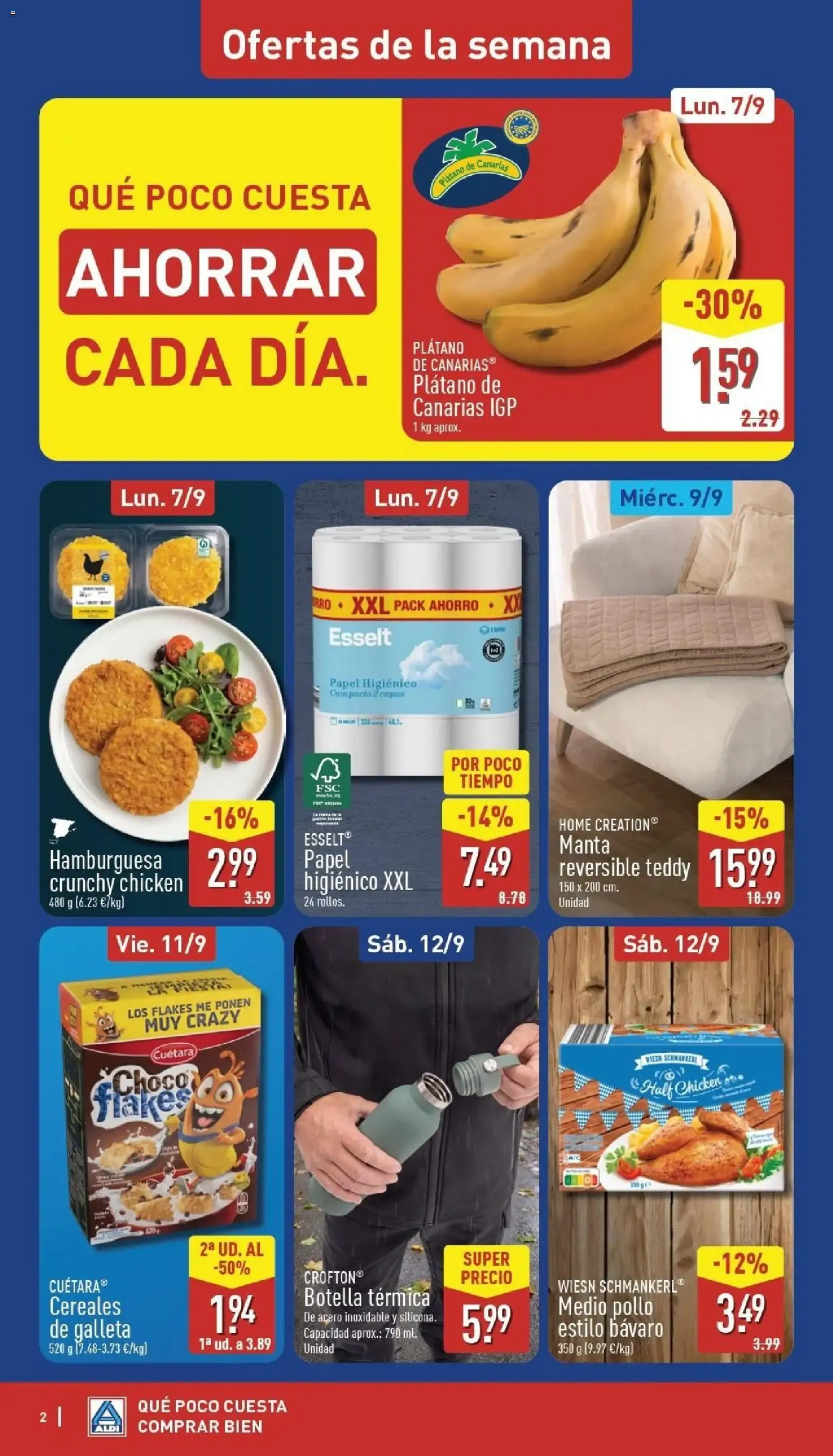 Catálogo de Aldi folleto Baleares del 07/09/2026 | Catálogo 7 de septiembre al 13 de septiembre 2026 - Página 2