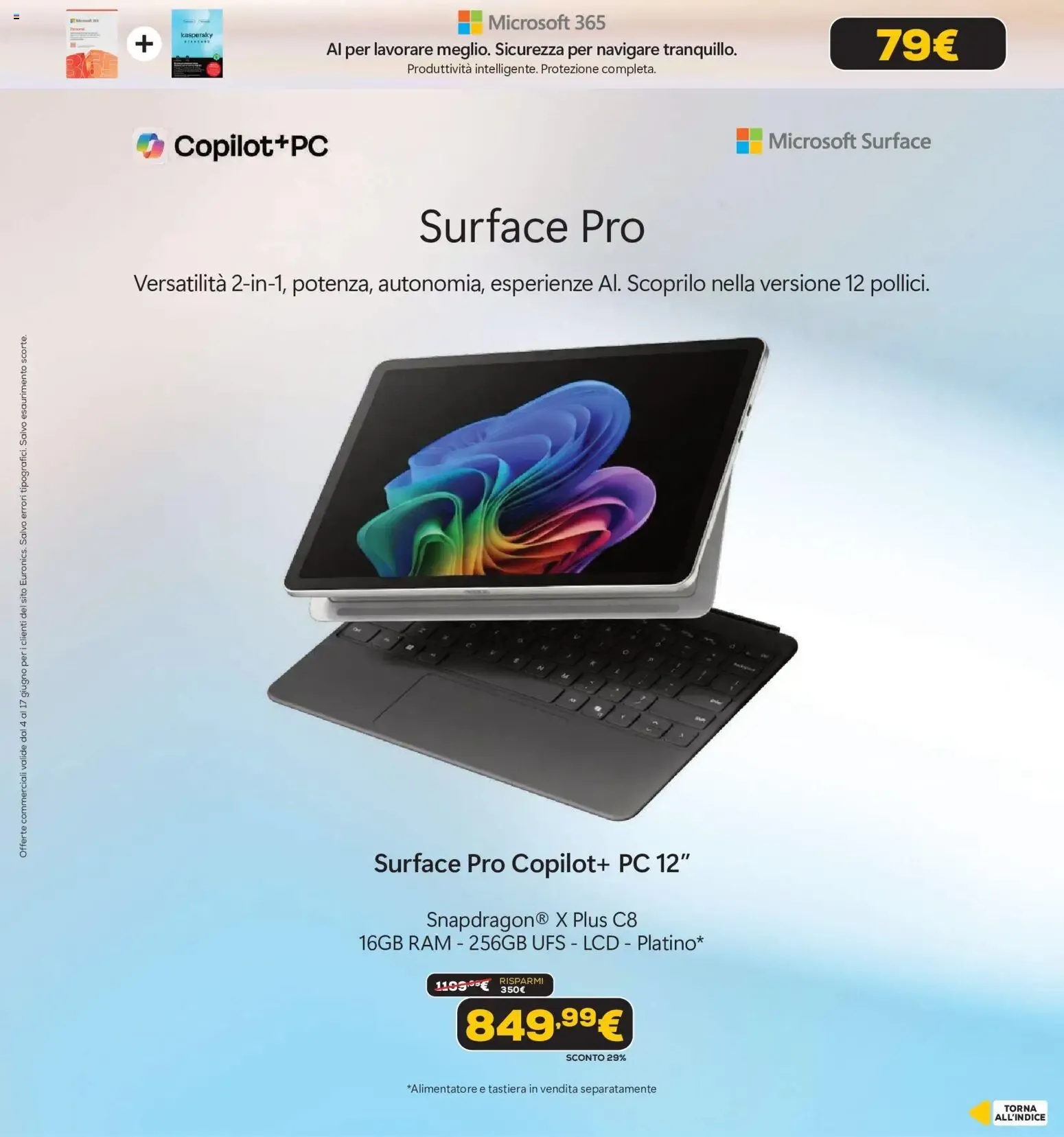Volantino Euronics Black Friday da 4 giugno a 17 giugno di 2026 - Pagina del volantino 10