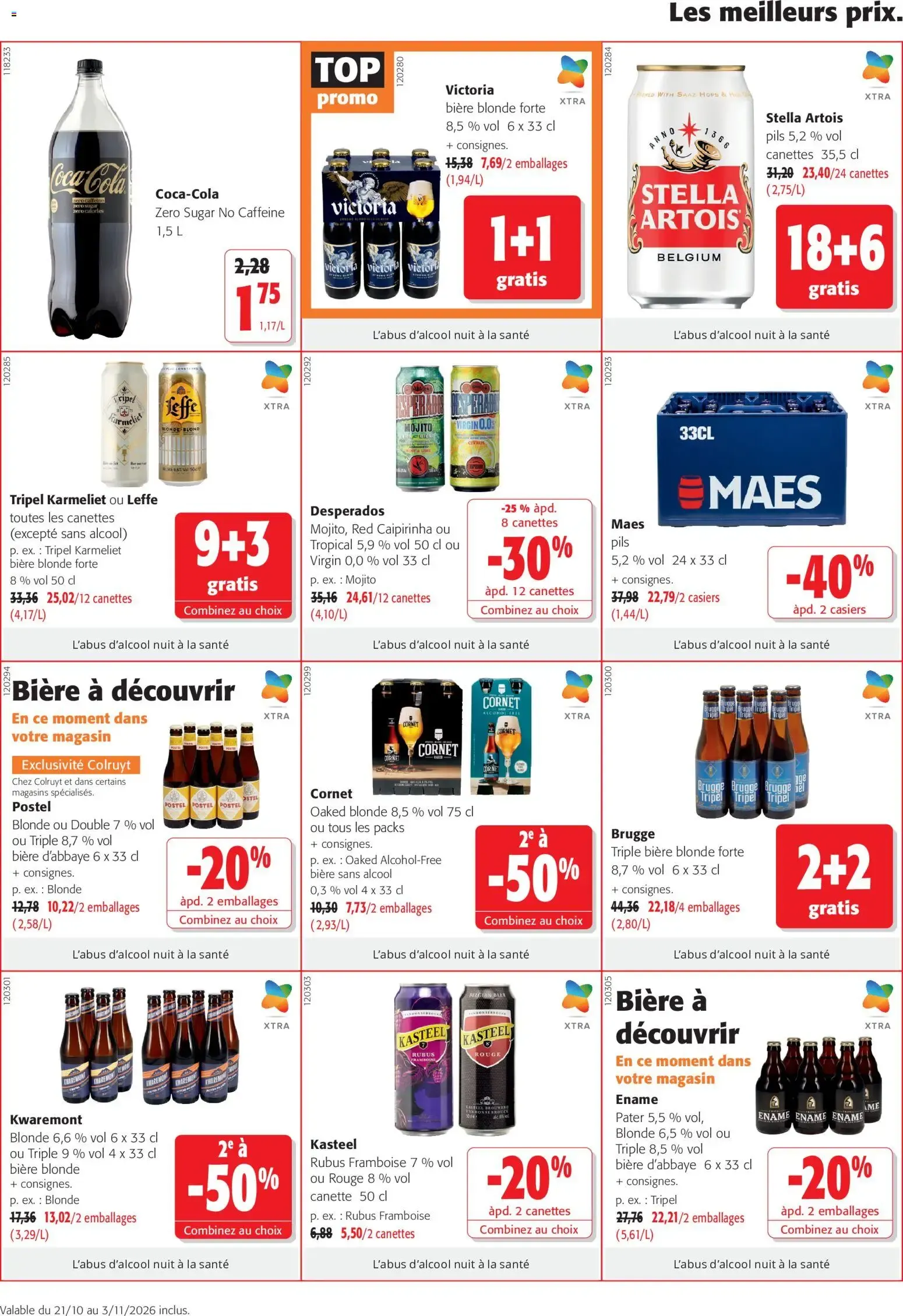 Colruyt Toutes les offres à partir du 21/10/2026 - promo en ligne du 21 octobre au 3 novembre 2026 - Catalogue page 6