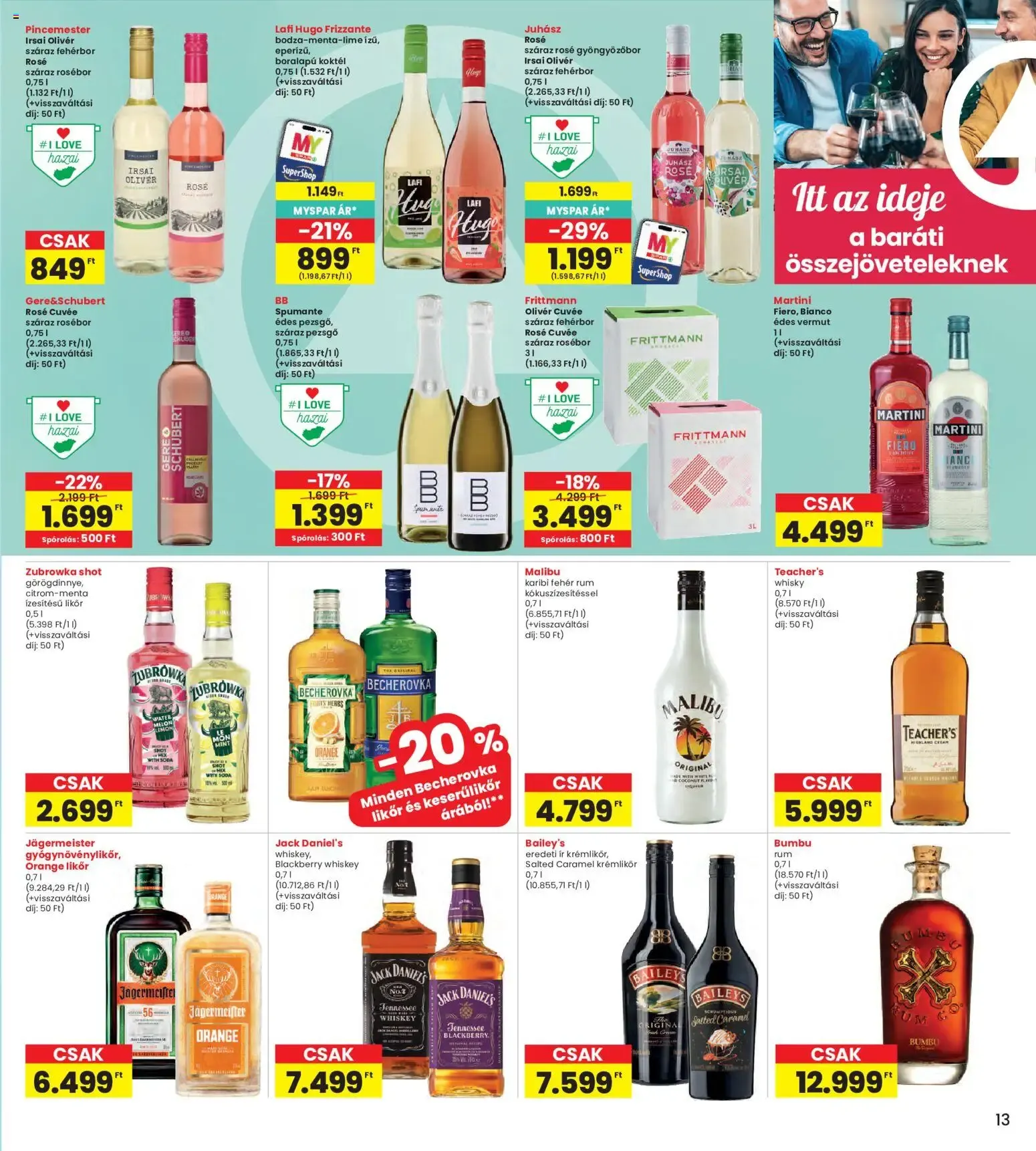 Katalógus Interspar akciós újság - 2026.08.06. -tól/töl > akció, lapozható szórólap 🛍️ augusztus 6.-tól augusztus 12.-ig 2026. - Oldal 13