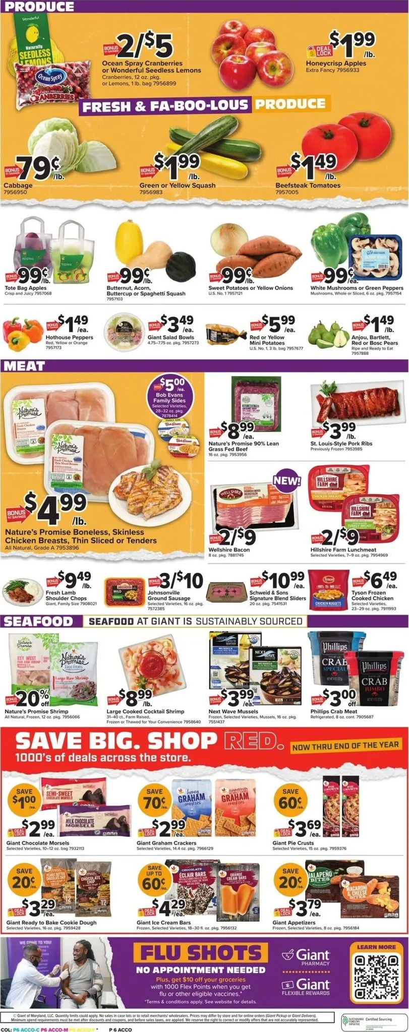 Weekly promotion Current Giant leaflet valid from Friday 10/23/2026 to Thursday 10/29/2026 spanning from October 23 to October 29 2026 - Page 10 for Catalogue 365