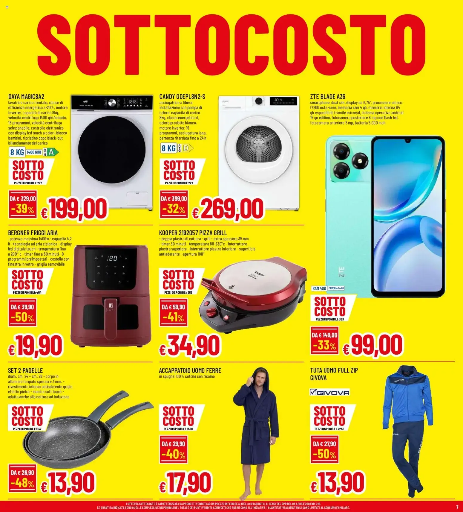 SOTTOCOSTO da 29 ottobre a 7 novembre di 2026 - Pagina del volantino 7