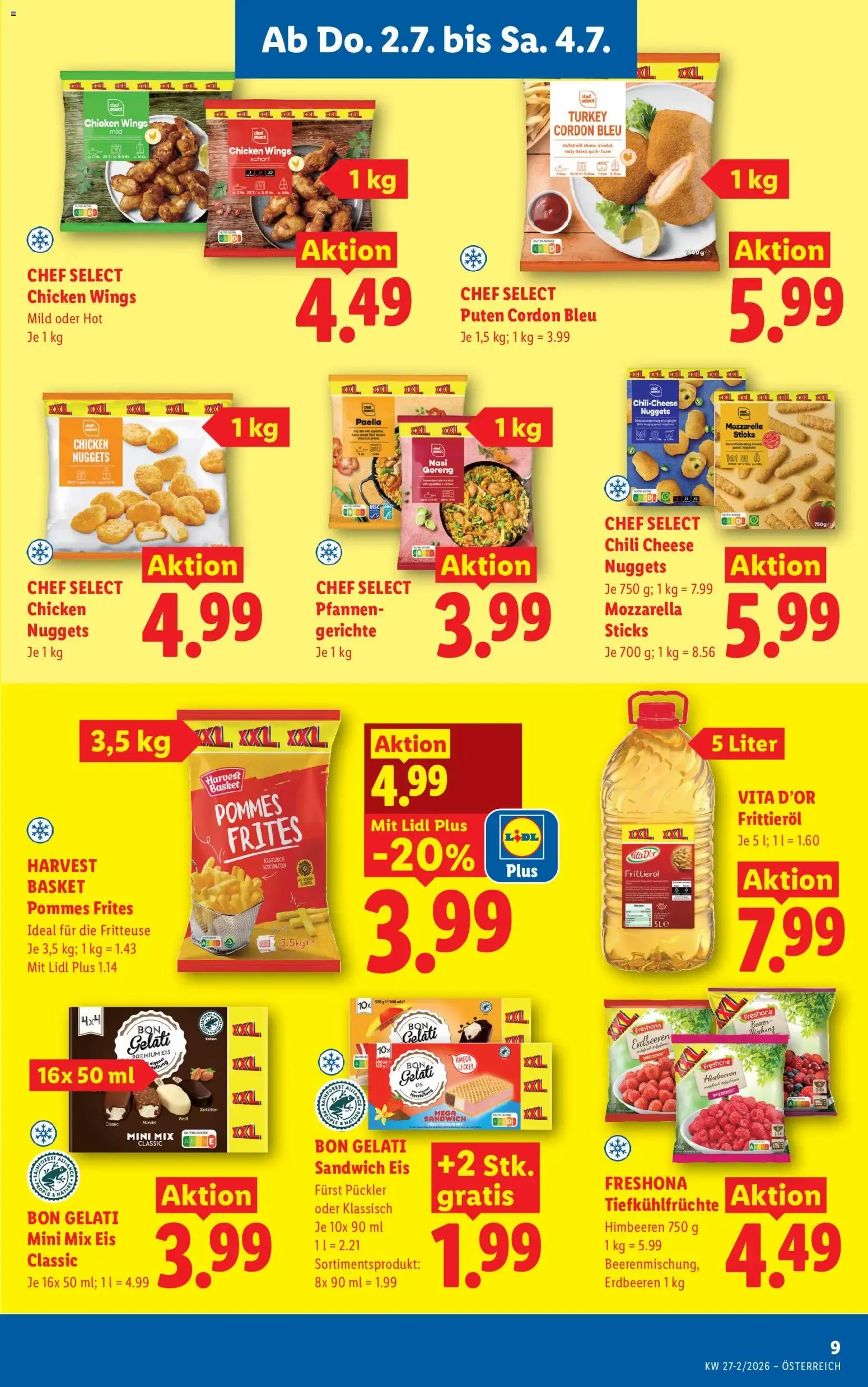 Lidl - Ofertas XXL (02.07. - 04.07.) von 2. Juli bis 4. Juli 2026 - Flugblätt seite 11