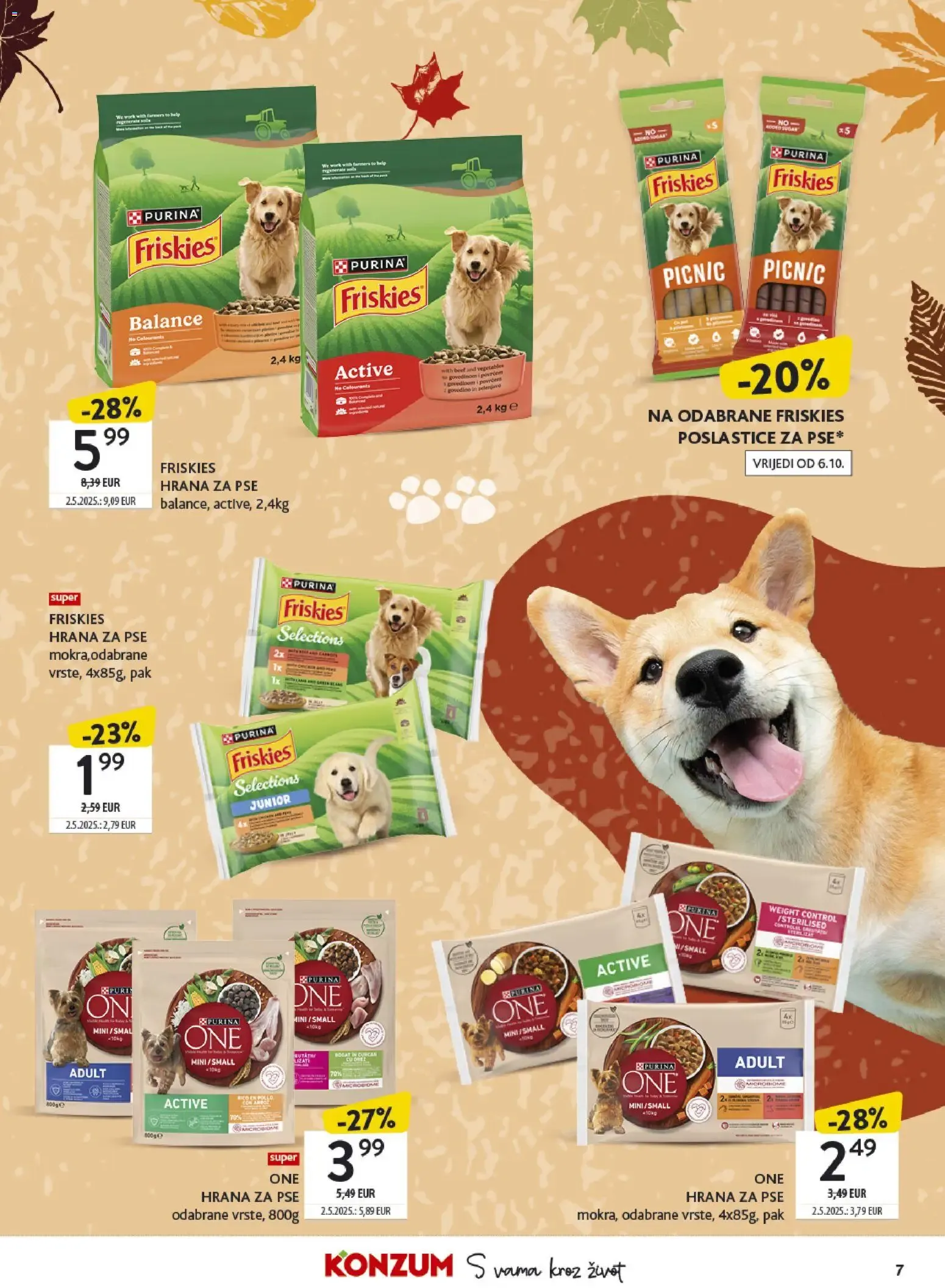 Katalog Konzum Jesenska čarolija od 5. listopada do 18. listopada 2026. - Pregled Stranica 7
