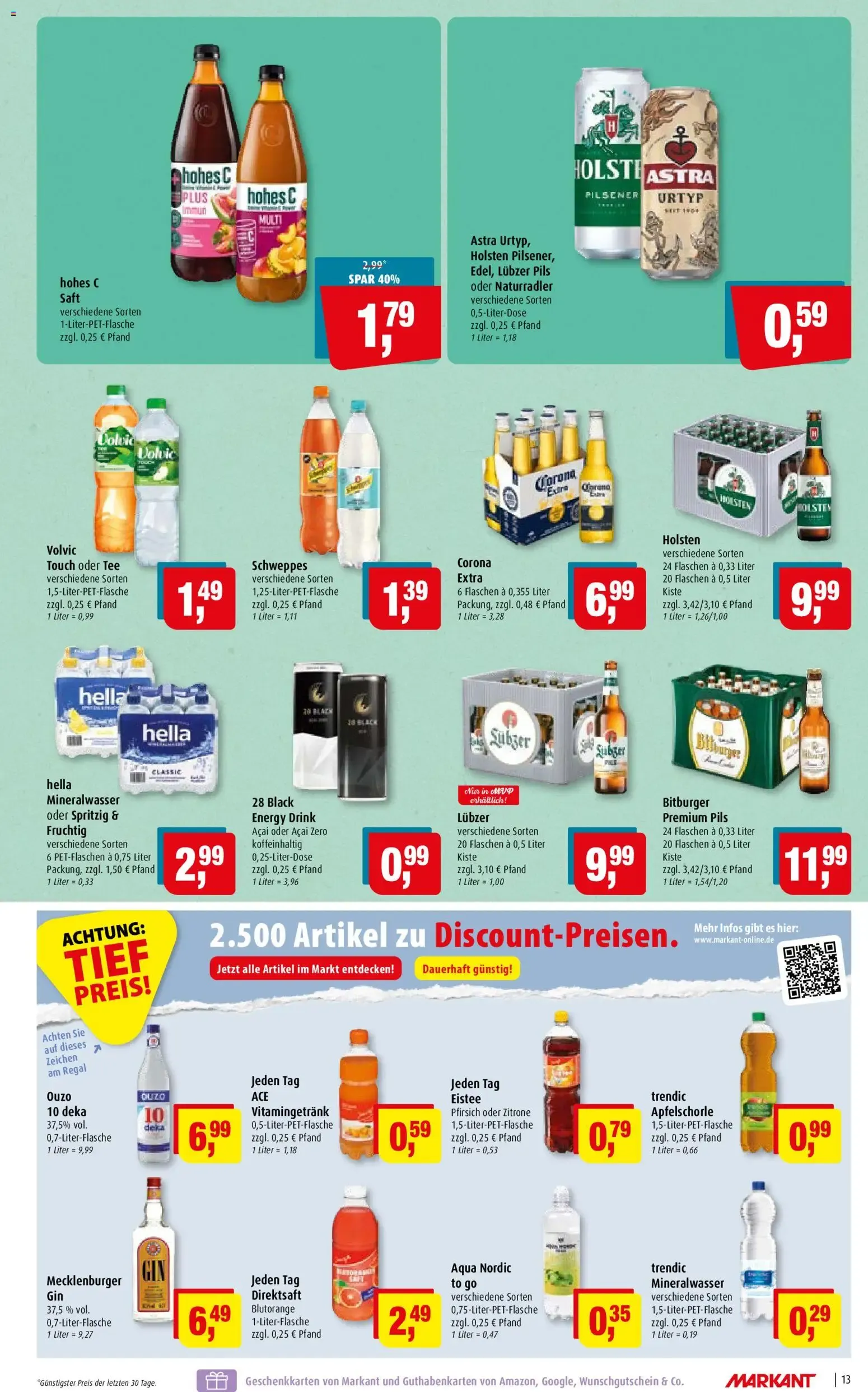 Markant Prospekt (ab 20.07.2026) zum Blättern von 20. Juli bis 25. Juli 2026 - Prospekt seite 13