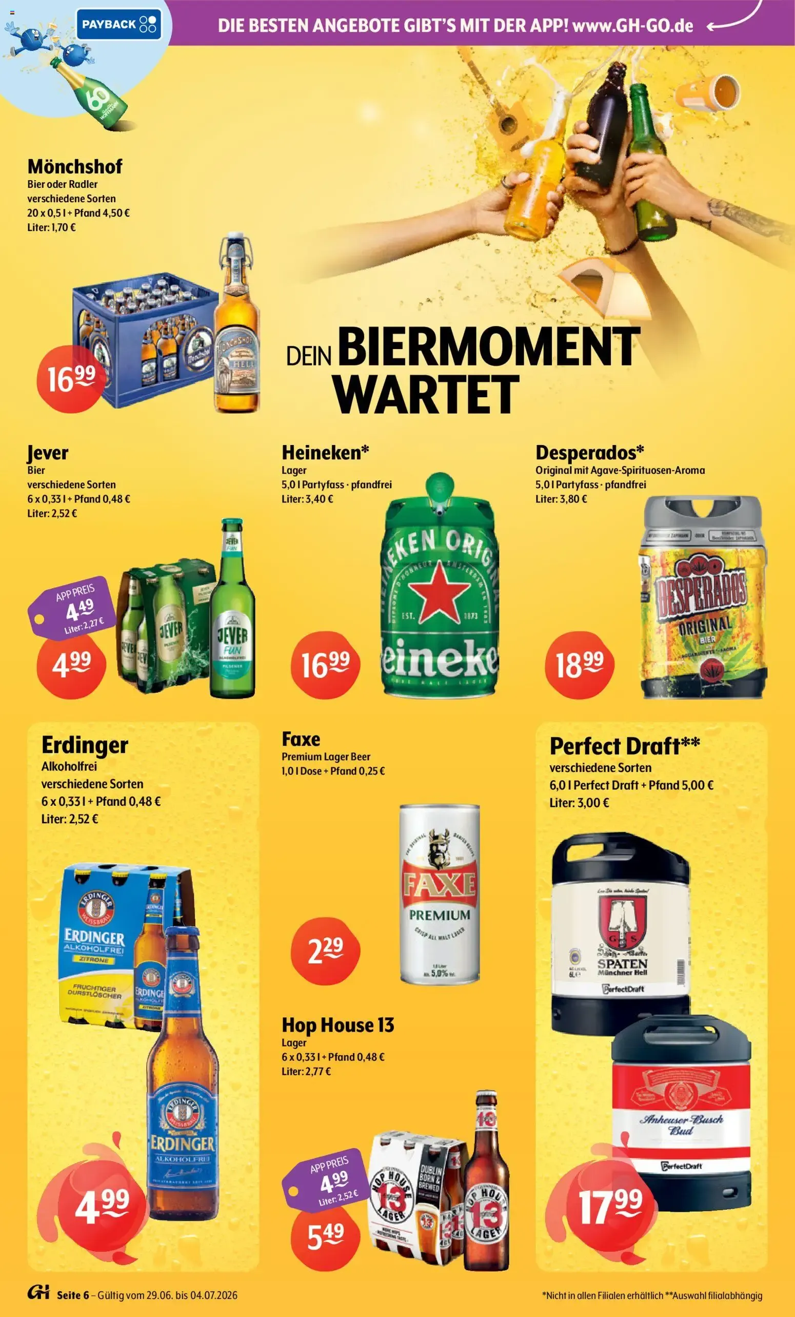 Getränke Hoffmann - Brandenburg (ab 29.06.2026) zum Blättern von 29. Juni bis 4. Juli 2026 - Prospekt seite 6
