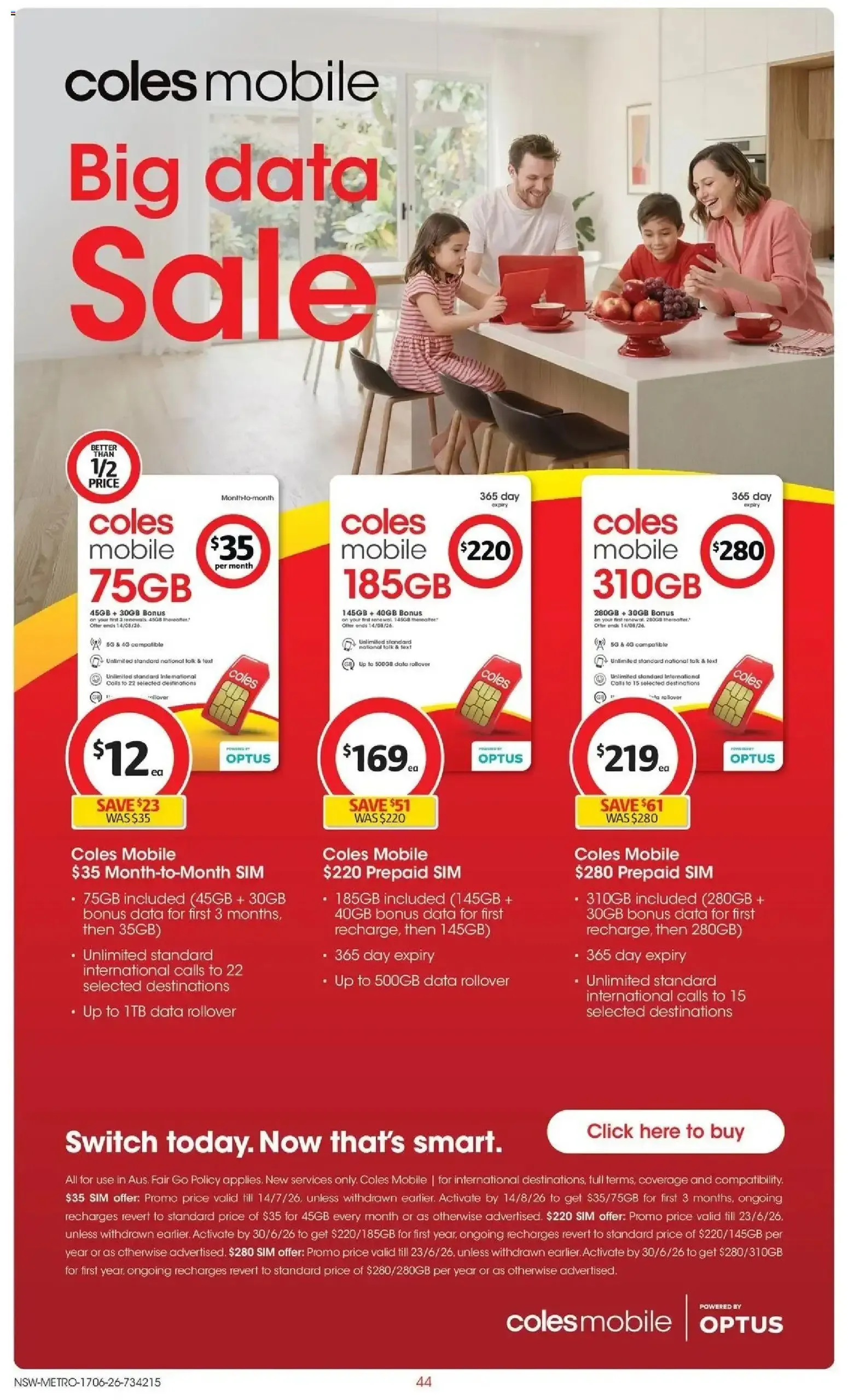 Coles catalogue valid from 17/06/2026 > Online Australia - Catalogue valid from 17 June to 23 June 2026 - page 44