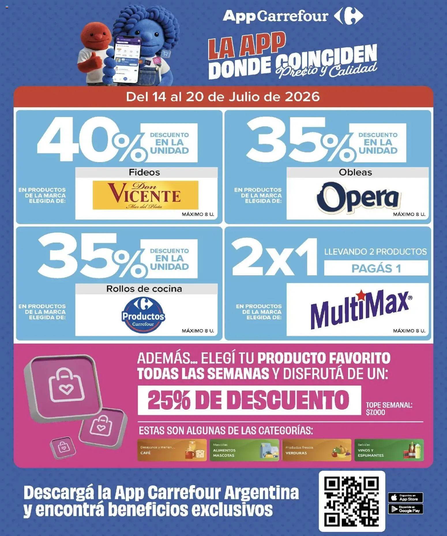 Ofertas de Carrefour ofertas || del 14/07/2026 - 20/07/2026 || Promociones 14 de julio al 20 de julio 2026 - Página 36 del catálogo