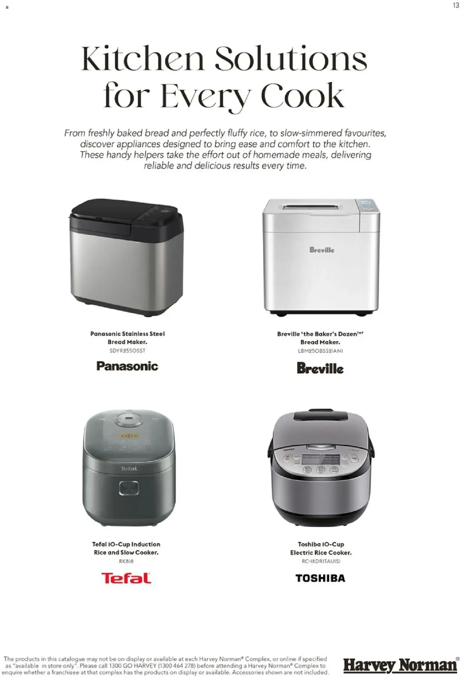 Harvey Norman Winter Warmers - Catalogue valid from 9 July to 31 December 2026 - page 13