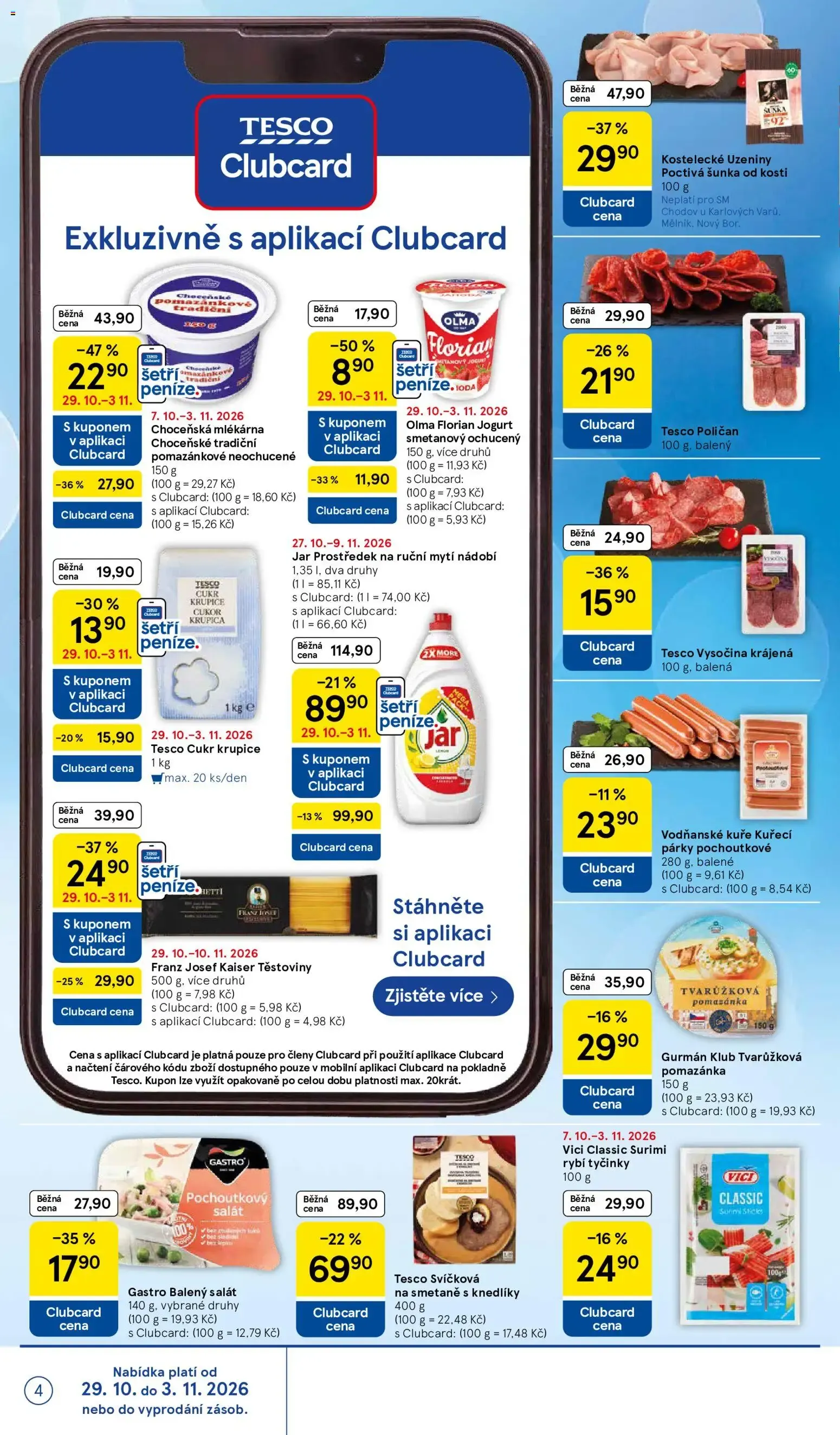 Tesco leták na tento + příští týden 29.10.2026 - 29. října 3. listopadu 2026 - Page 4