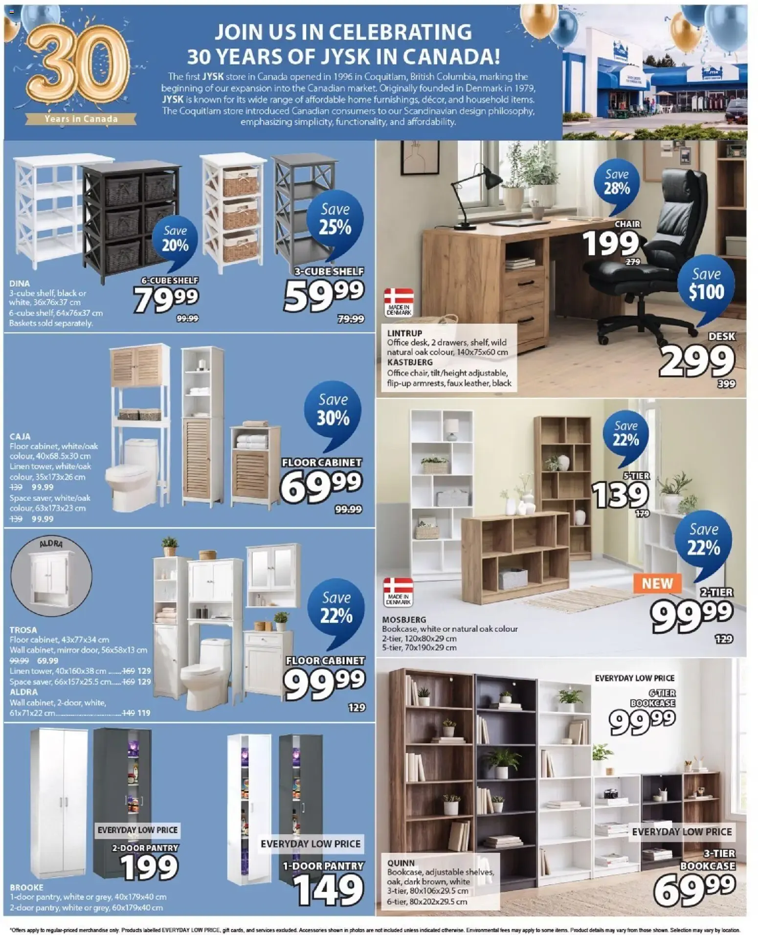 JYSK Birthday Celebration: 30 Years in Canada - Up to 60% Off from September 10 to September 23 2026 - flyer page 6