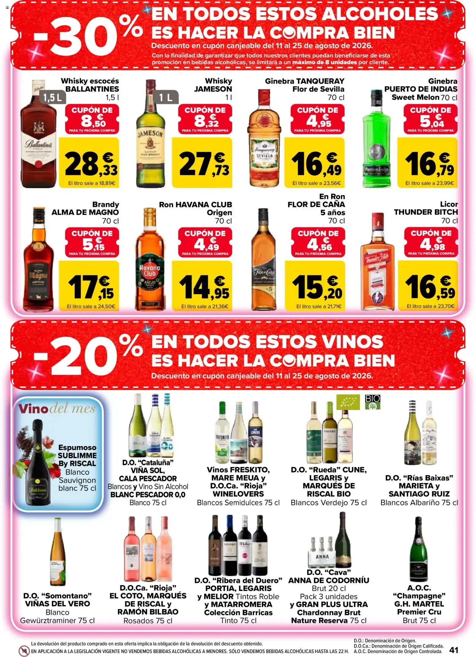 Catálogo de Carrefour: 2ª Unidad al -70% 28 de julio al 10 de agosto 2026 - Página 44