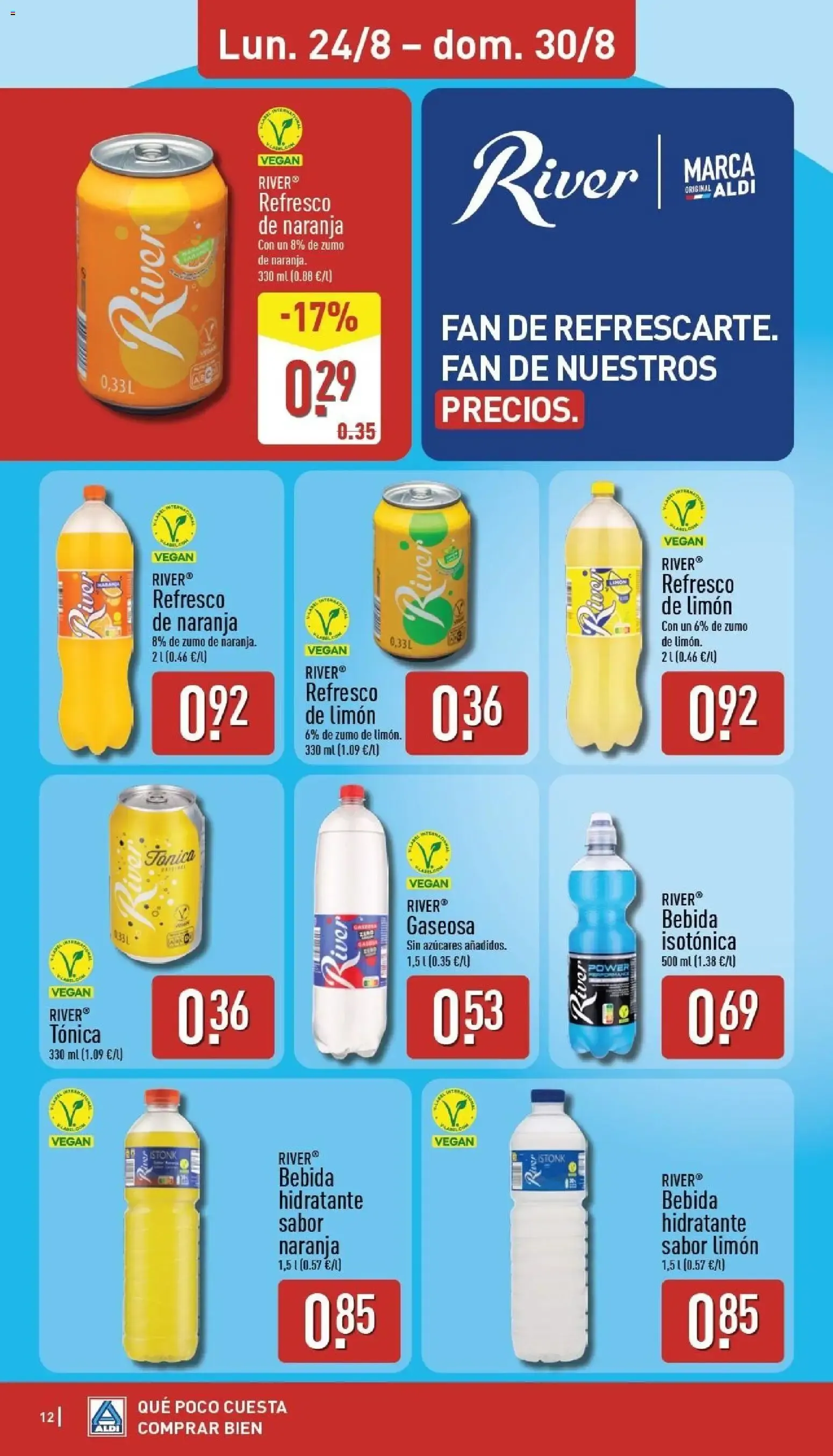 Catálogo de Aldi folleto Península del 24/08/2026 | Catálogo 24 de agosto al 30 de agosto 2026 - Página 12