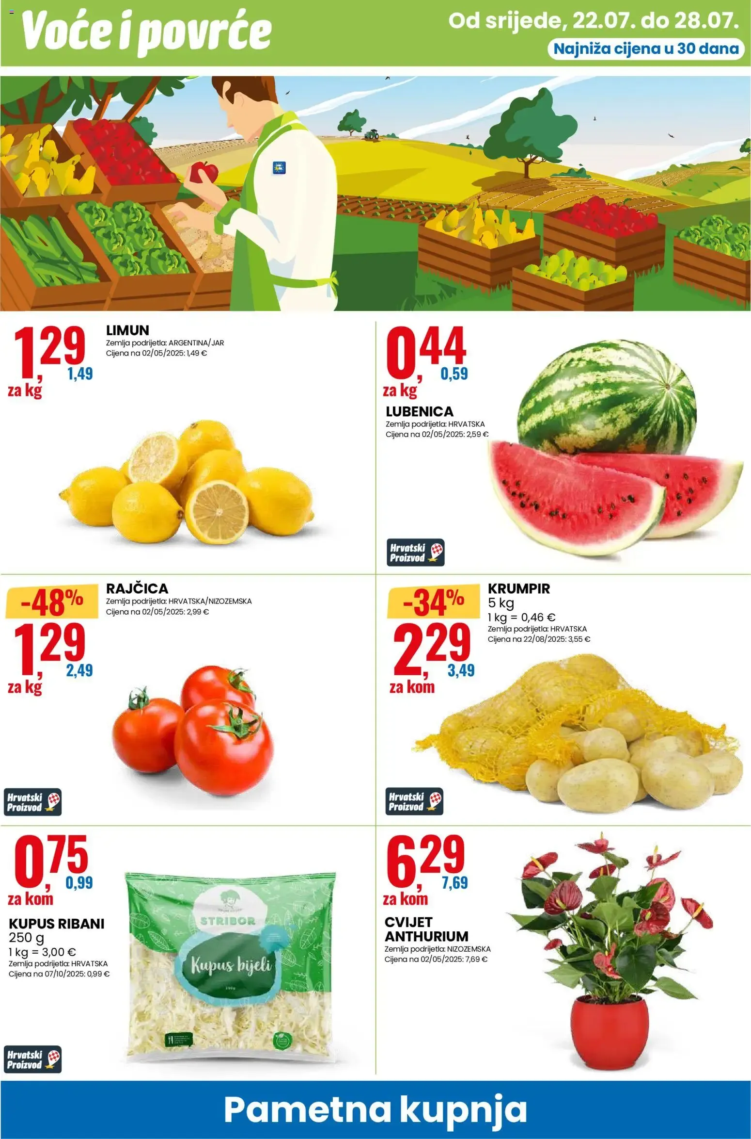 Katalog Eurospin Katalog novi od 22.07.2026 na listanje > letak digitalni od 22. srpnja do 28. srpnja 2026. - Pregled Stranica 8