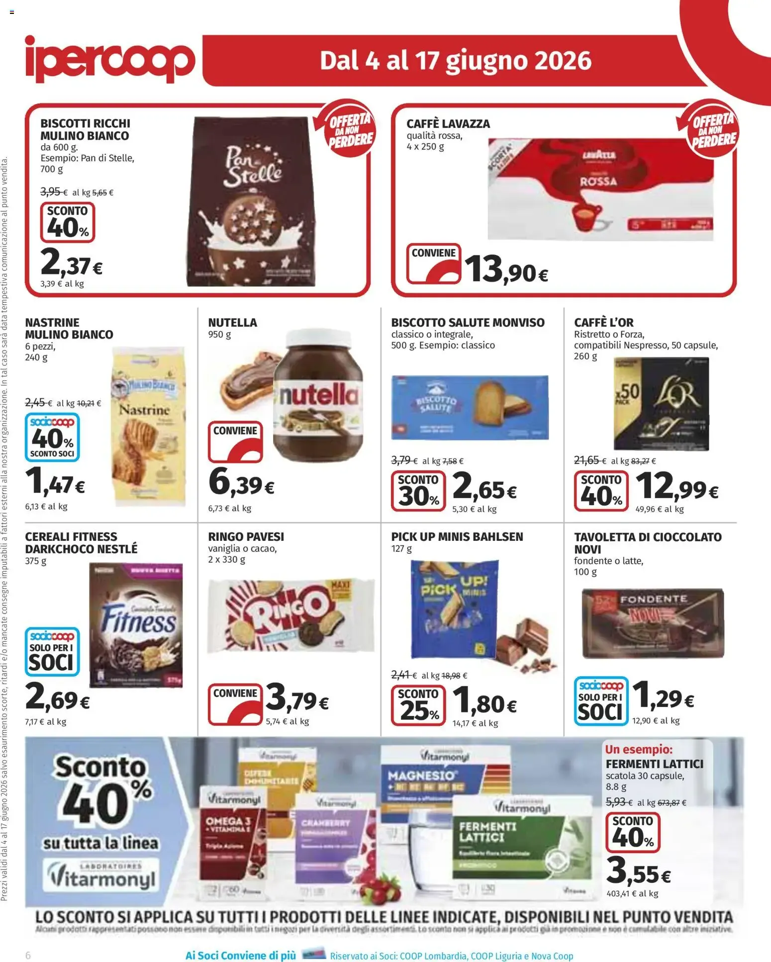 Ipercoop volantino - scopri il nuovo volantino valido dal 04/06/2026 ⭐️ da 4 giugno a 17 giugno di 2026 - Pagina del volantino 6