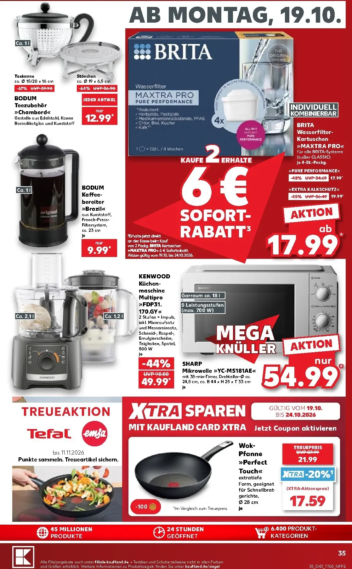 Kaufland Prospekt nächste Woche – von Montag 19.10.2026 bis Samstag 24.10.2026 von 19. Oktober bis 24. Oktober 2026 - Prospekt seite 36