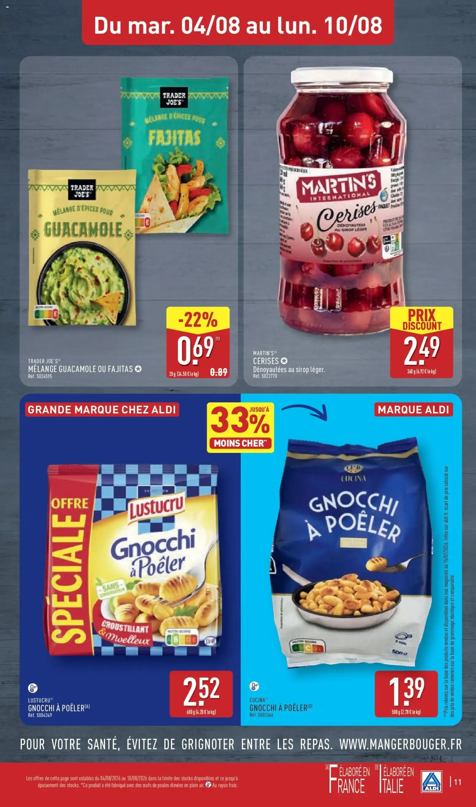 DÉCOUVREZ NOS MÉGA FORMATS À PRIX DISCOUNT. du 4 août au 10 août 2026 - Catalogue page 13
