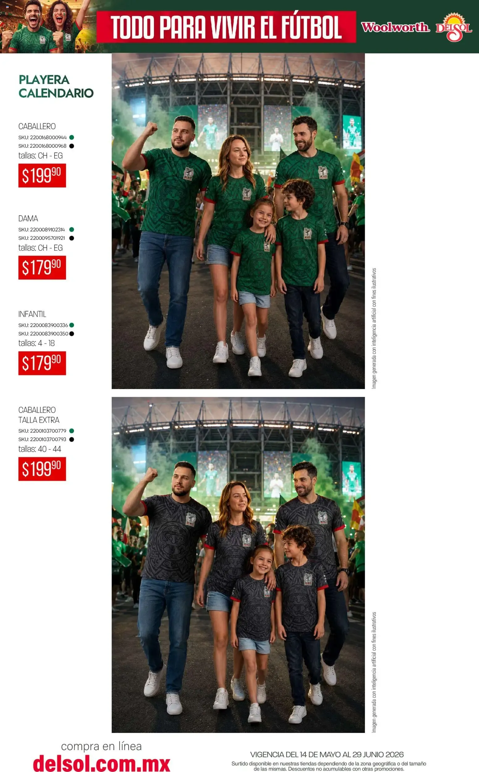 Catálogo de Del Sol y Woolworth catálogo Todo para vivir el fútbol (14/05/2026 - 29/06/2026) - catálogo en línea 14 de mayo al 29 de junio 2026 - Pagina 27