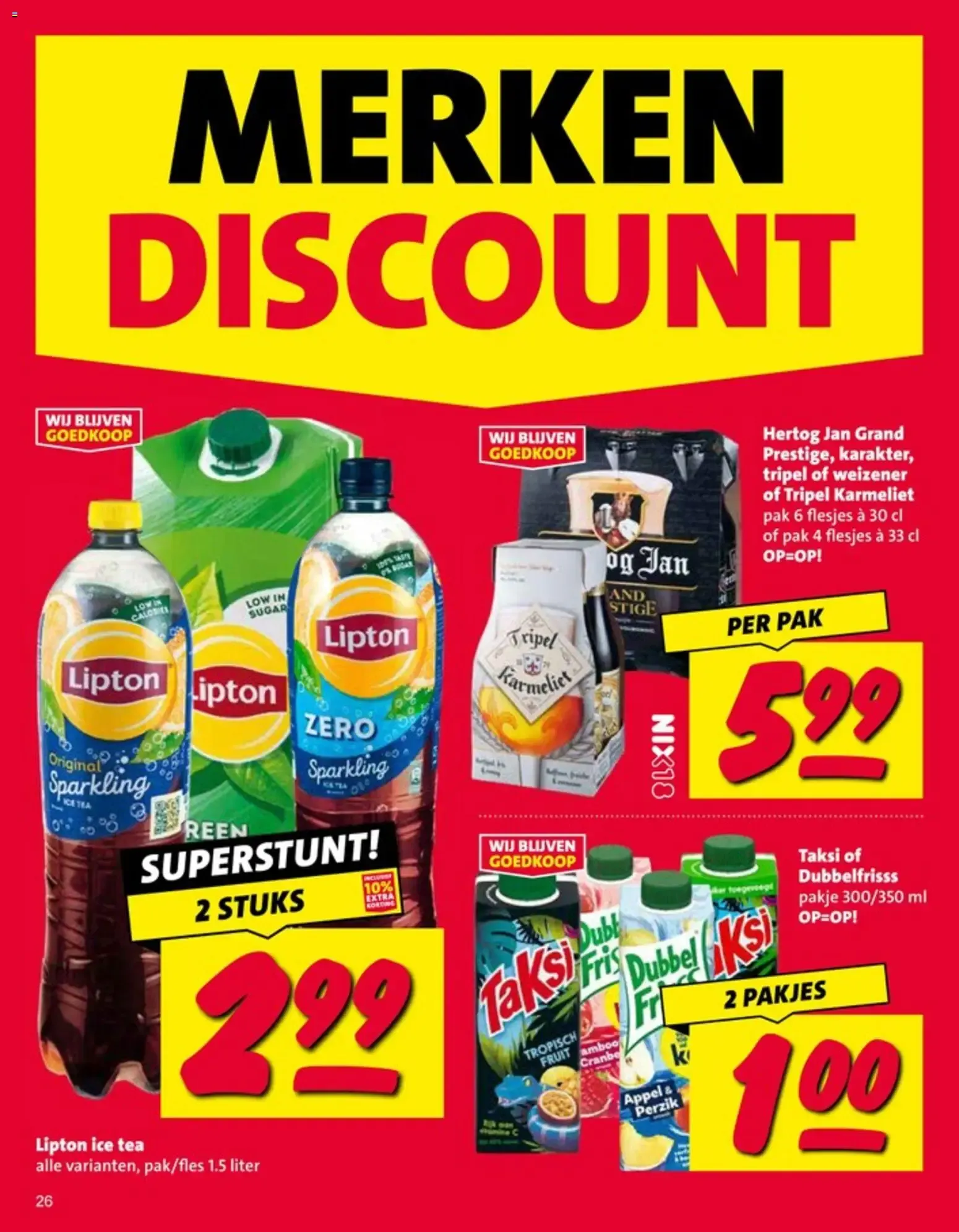 Nettorama MERKENDISCOUNT DISCOUNT PRIJS! van 20 juli tot 26 juli 2026 - Folder pagina 26