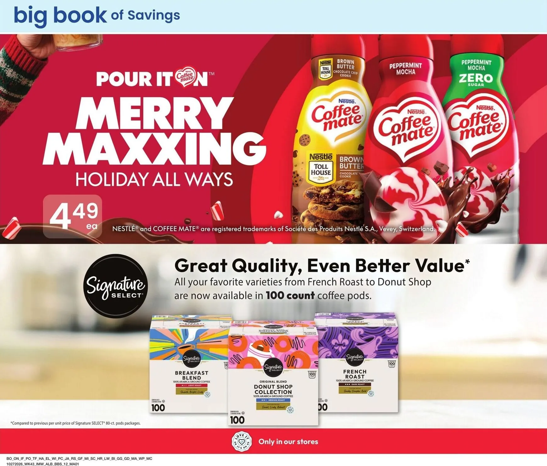 Weekly ad Current Albertsons - Big Book of Savings leaflet valid from Tuesday 10/27/2026 to Monday 11/30/2026 from October 27 to November 30 2026 - Page 12