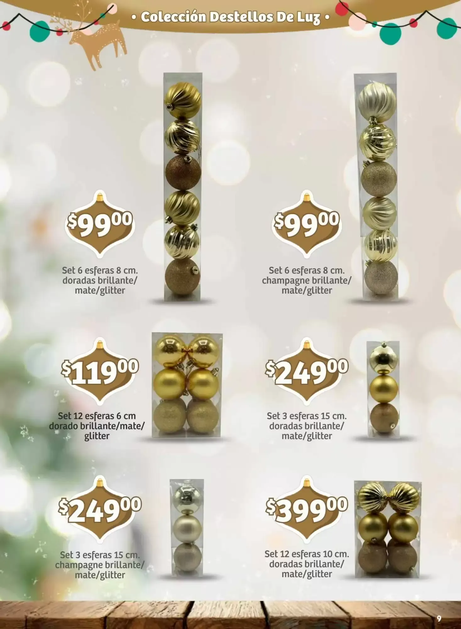 Catálogo de Soriana Mercado Decoración de Navidad 2026 30 de septiembre al 11 de noviembre 2026 - Pagina 9