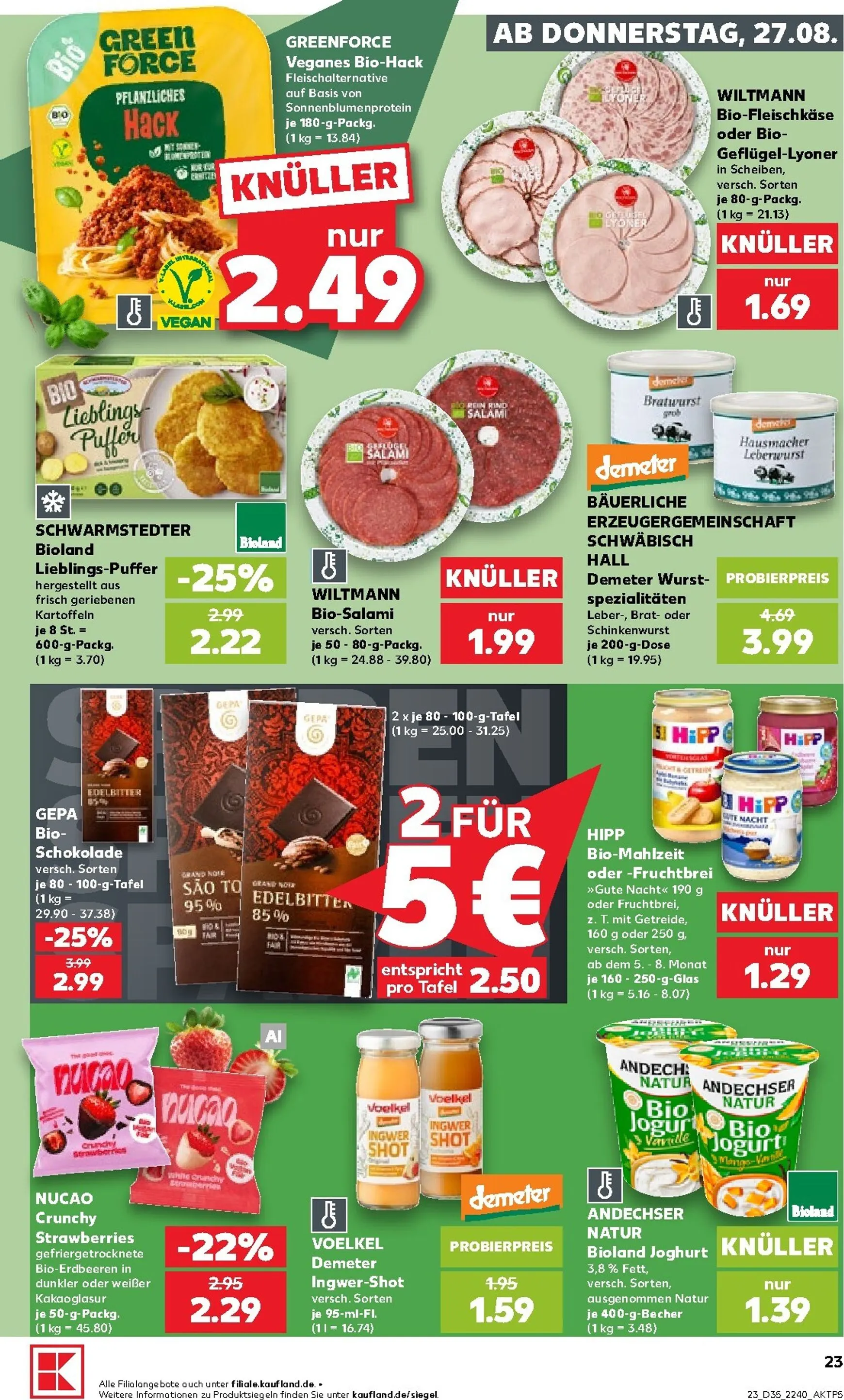 Kaufland Prospekt nächste Woche – von Donnerstag 27.08.2026 bis Mittwoch 02.09.2026 von 27. August bis 2. September 2026 - Prospekt seite 24