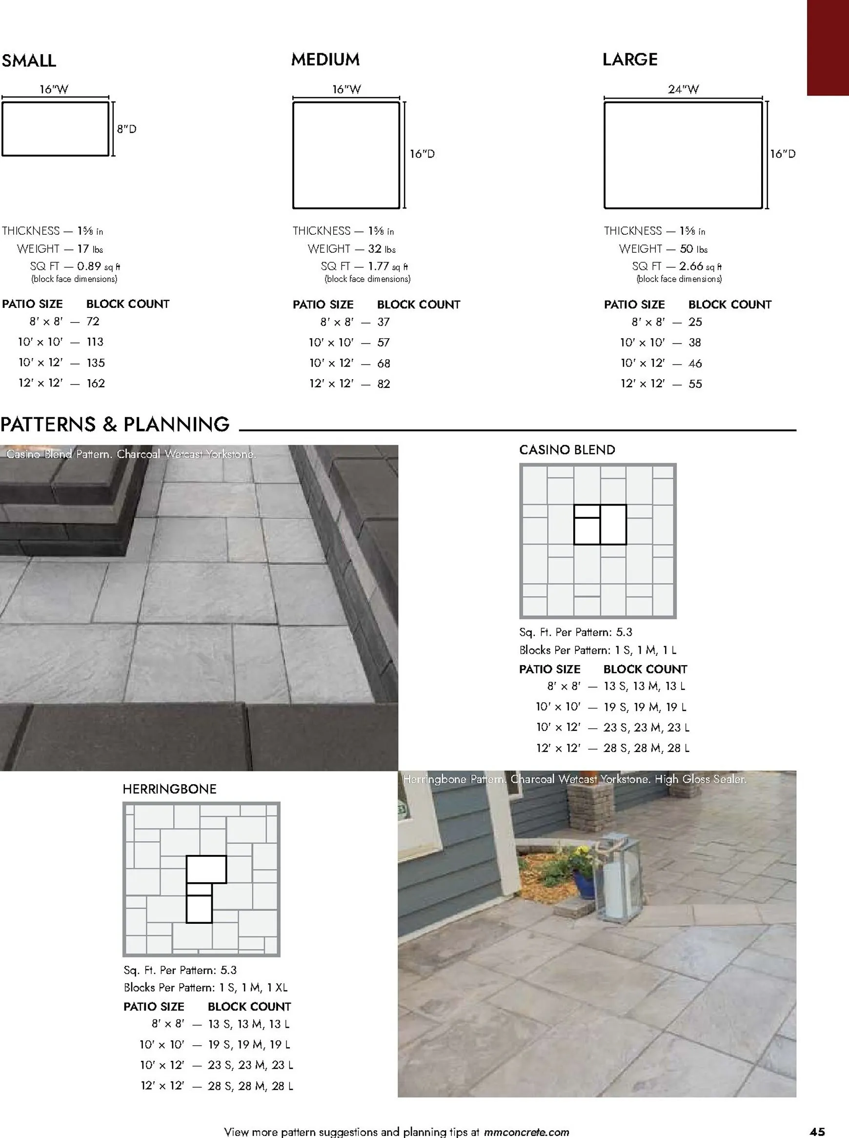Weekly ad Current Menards - Landscape Block Catalog leaflet valid from Thursday 04/02/2026 to Thursday 12/31/2026 from April 2 to December 31 2026 - Page 46