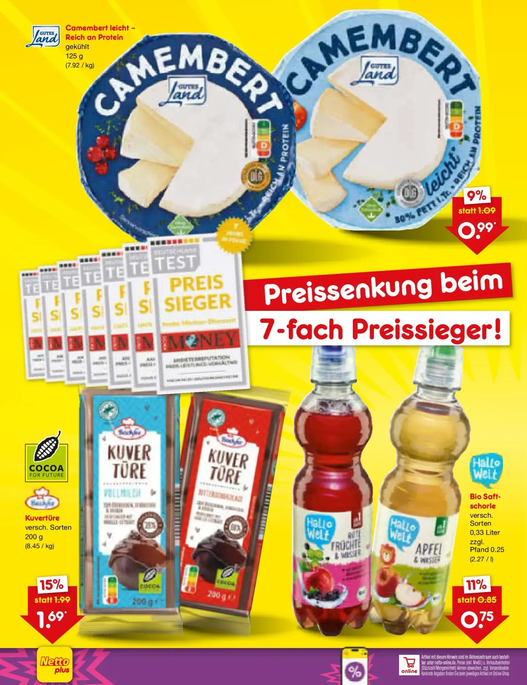 Netto Marken Discount - Sonderangebote Prospekt – von Montag 29.06.2026 bis Samstag 04.07.2026 von 29. Juni bis 4. Juli 2026 - Prospekt seite 7