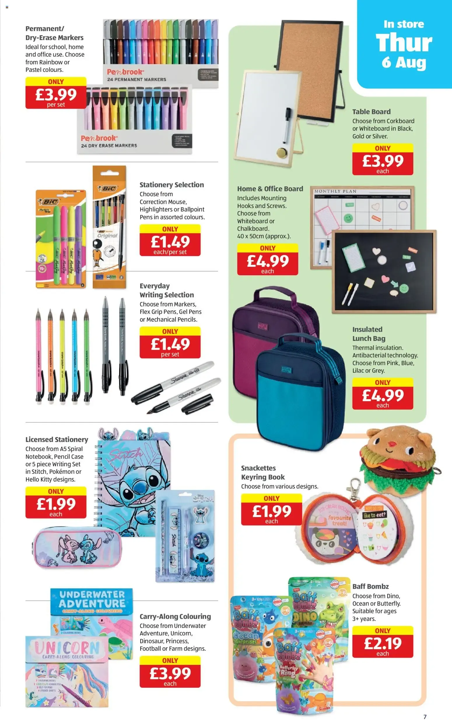 Aldi Specialbuys from 3 August to 12 August 2026 - Catalogue Page 7