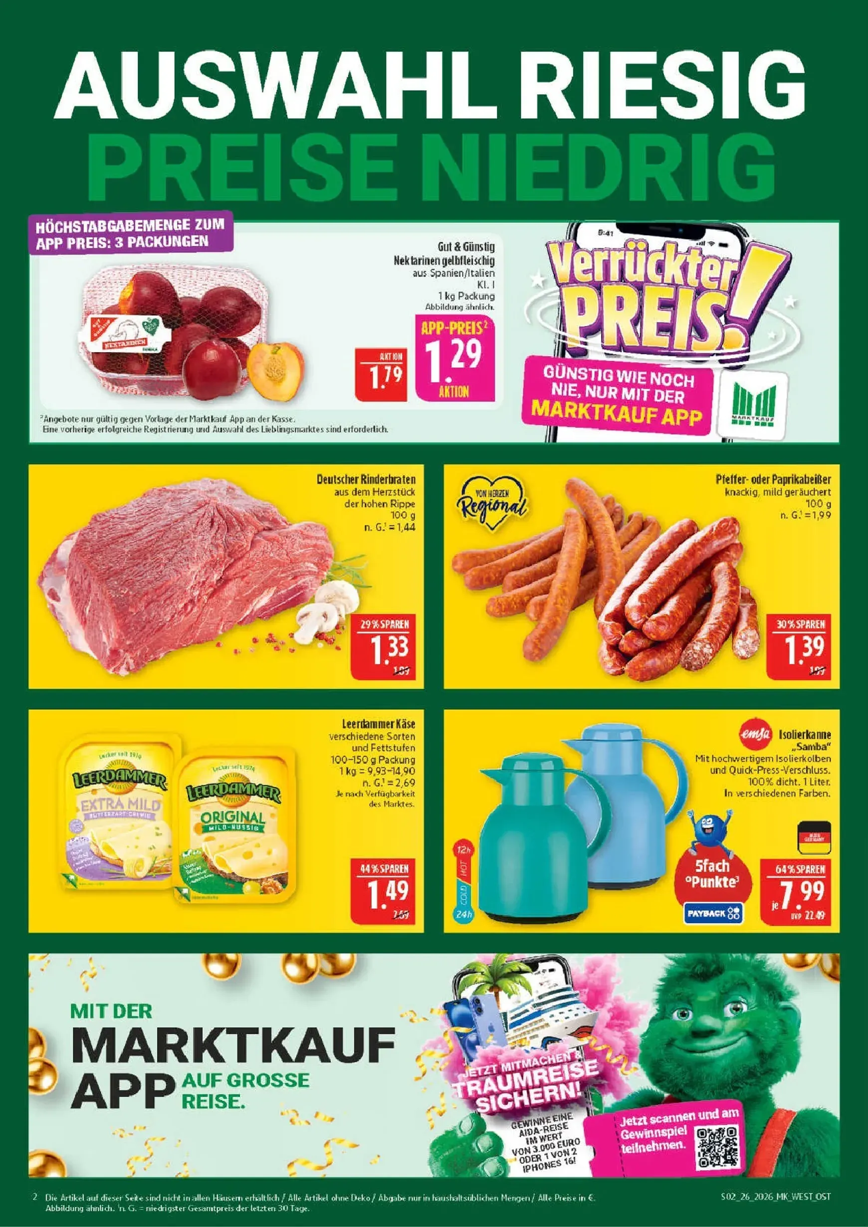 Marktkauf Prospekt – von Montag 22.06.2026 bis Samstag 27.06.2026 von 22. Juni bis 27. Juni 2026 - Prospekt seite 2
